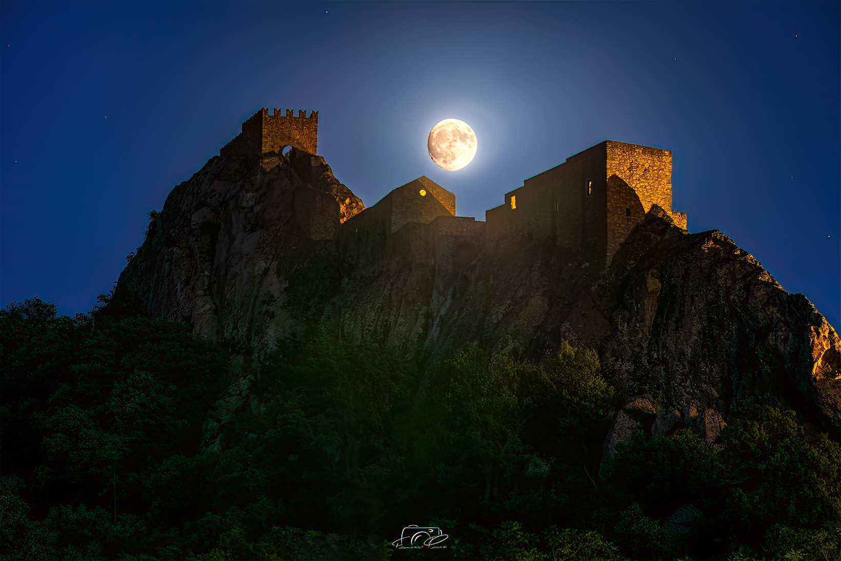 Sperlinga, full moon of the Deer 2024