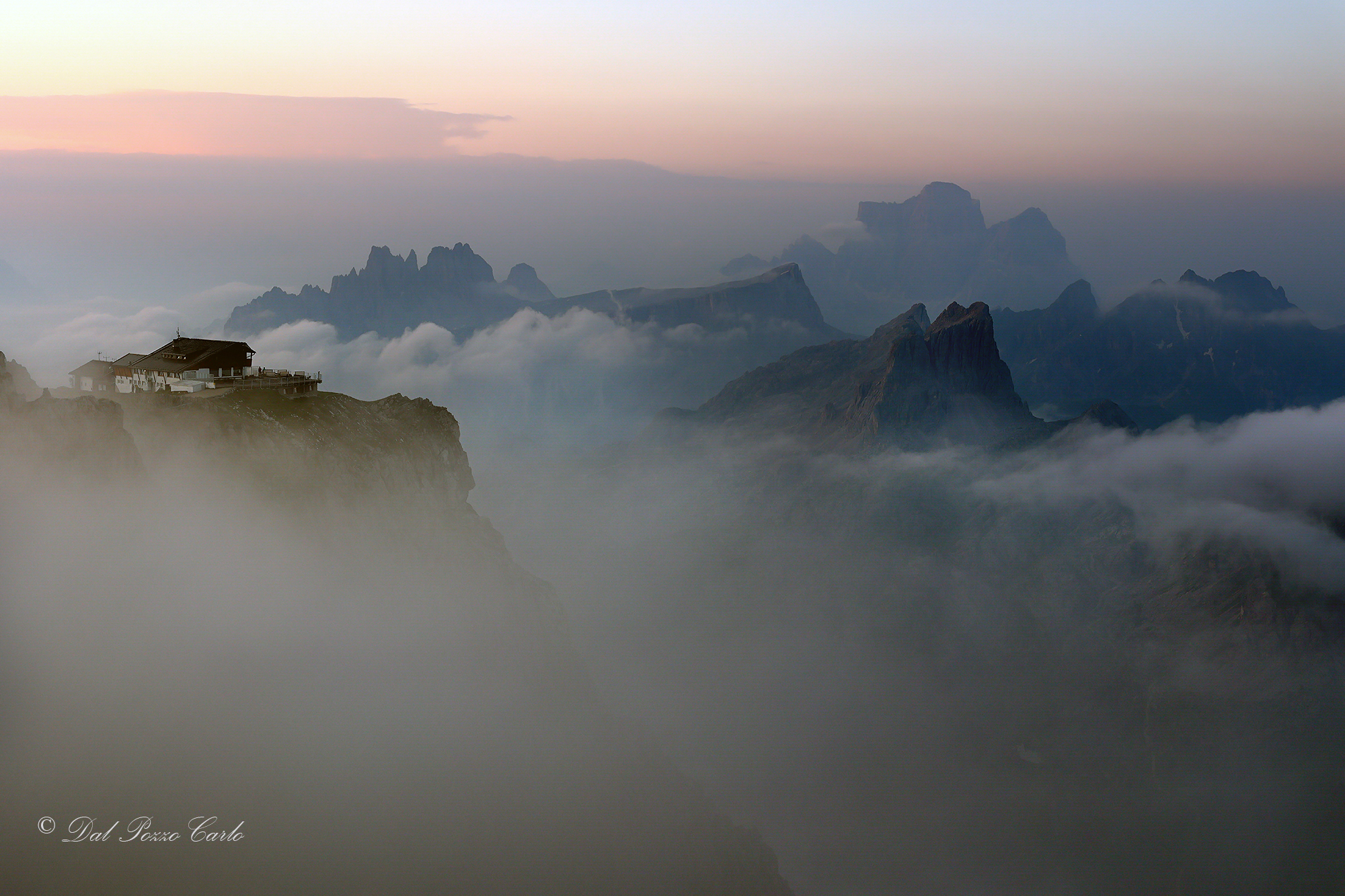 Sunrise at Lagazuoi