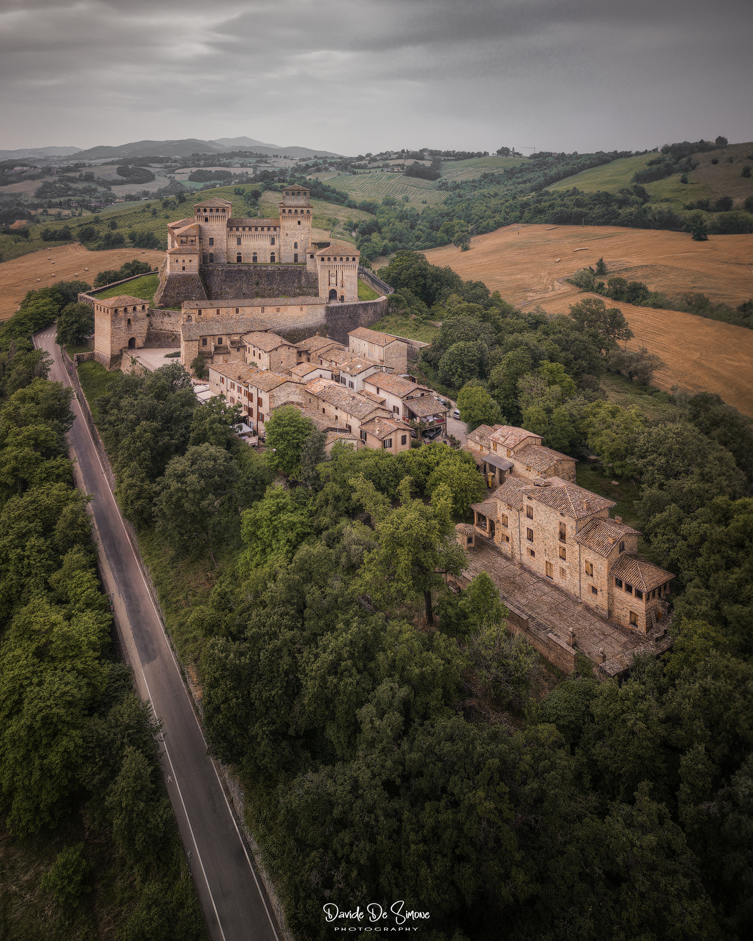 Castle and village of Torrechiara