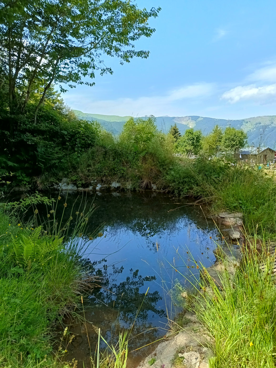 Pond at the Terrace on the Plain, Tuscan-Emilian ridge