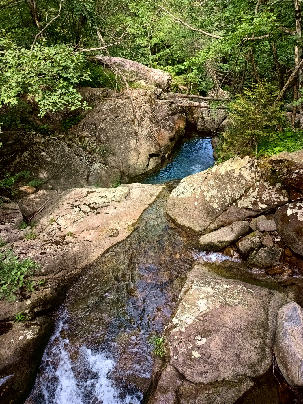 Stream along the Via Romea