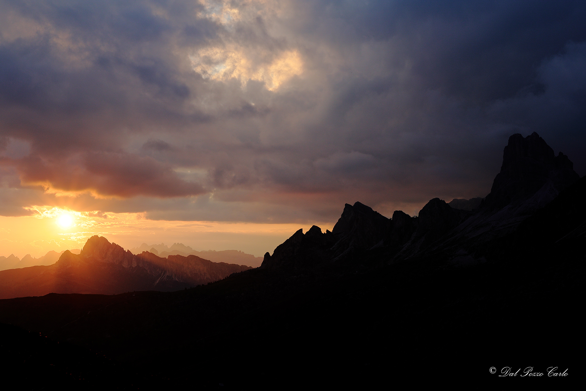 Dolomite Sunset