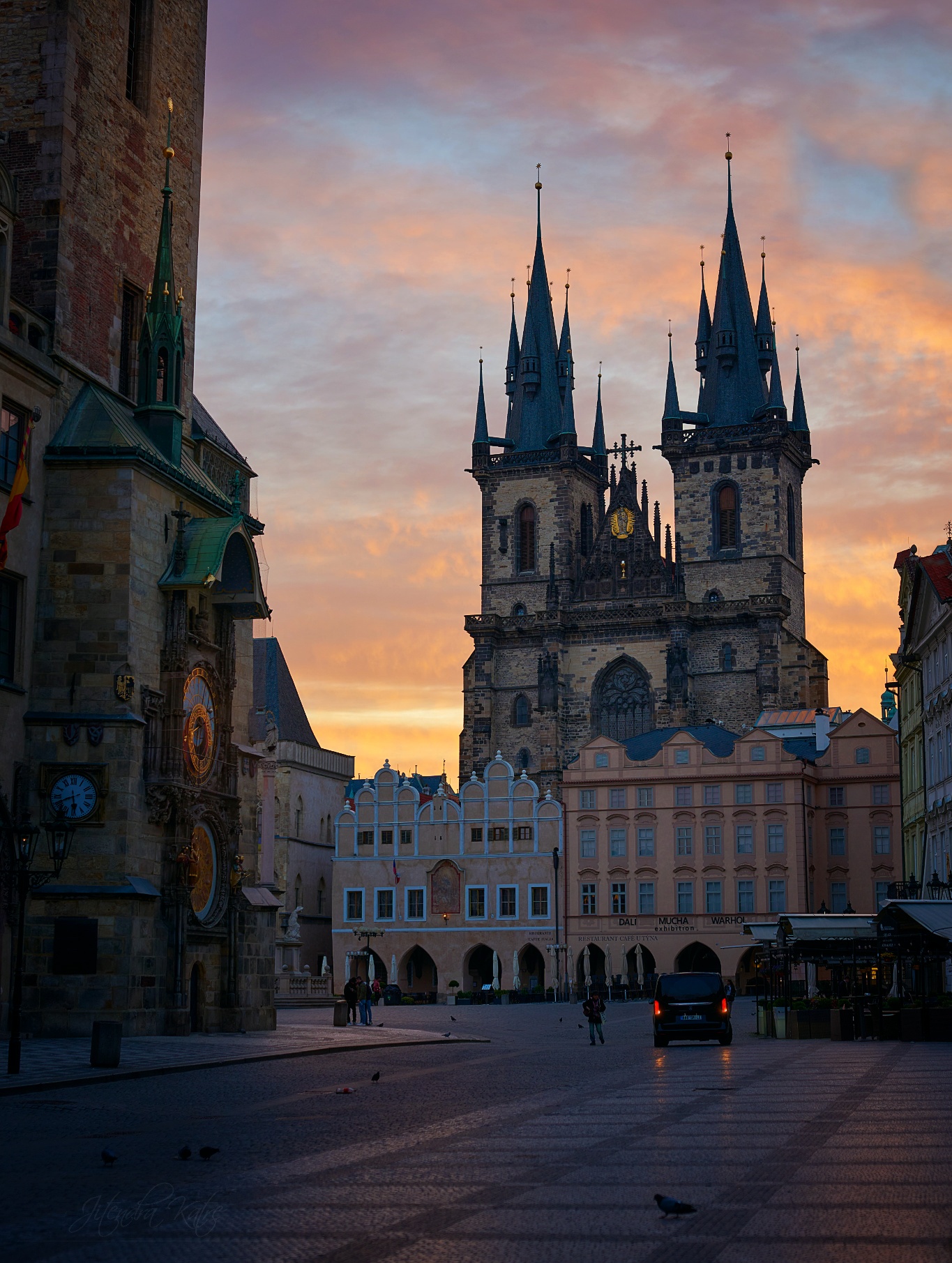 Old town square, Prague