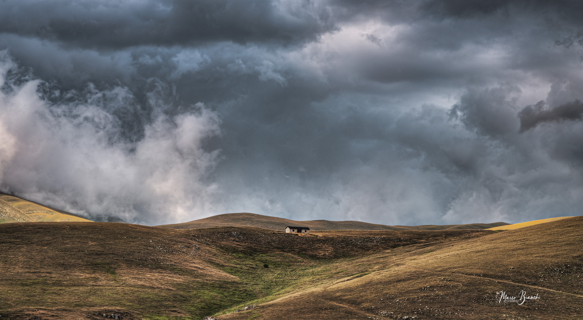 The house in the fog!