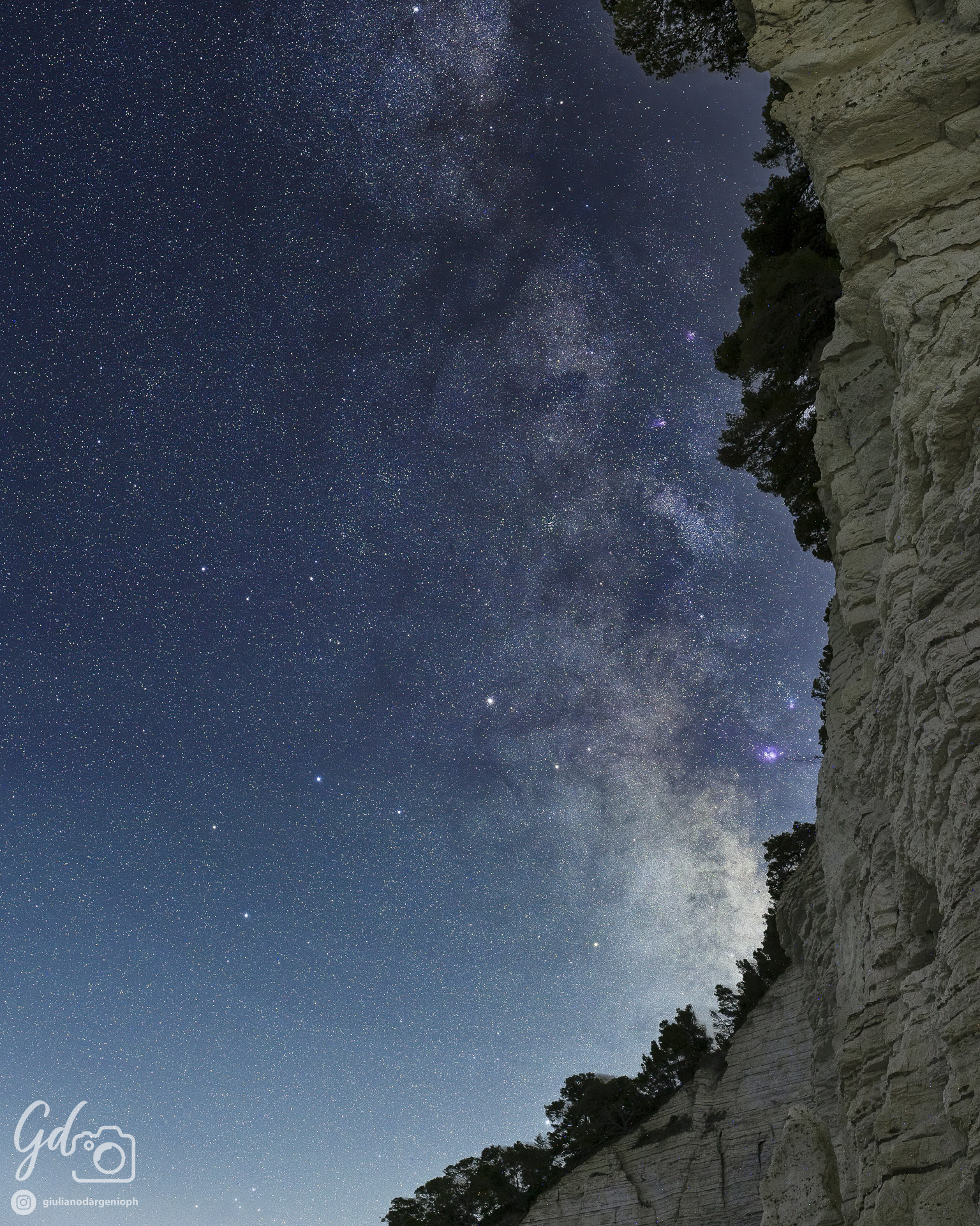 Via lattea - Baia di Vignanotica