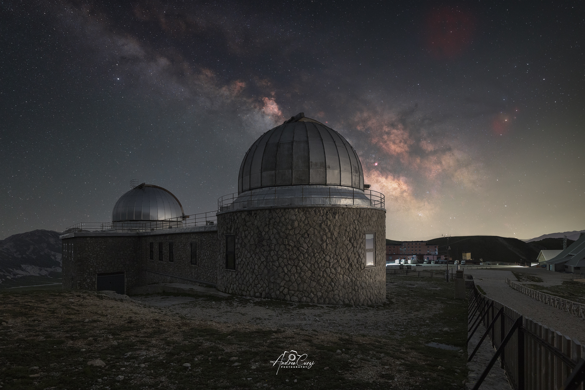 The Via Latte on the Campo Imperatore observatory