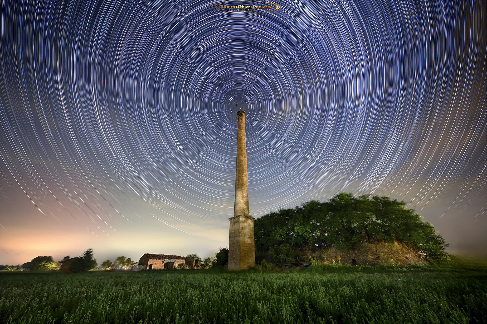 Startrail all'antica fornace #2