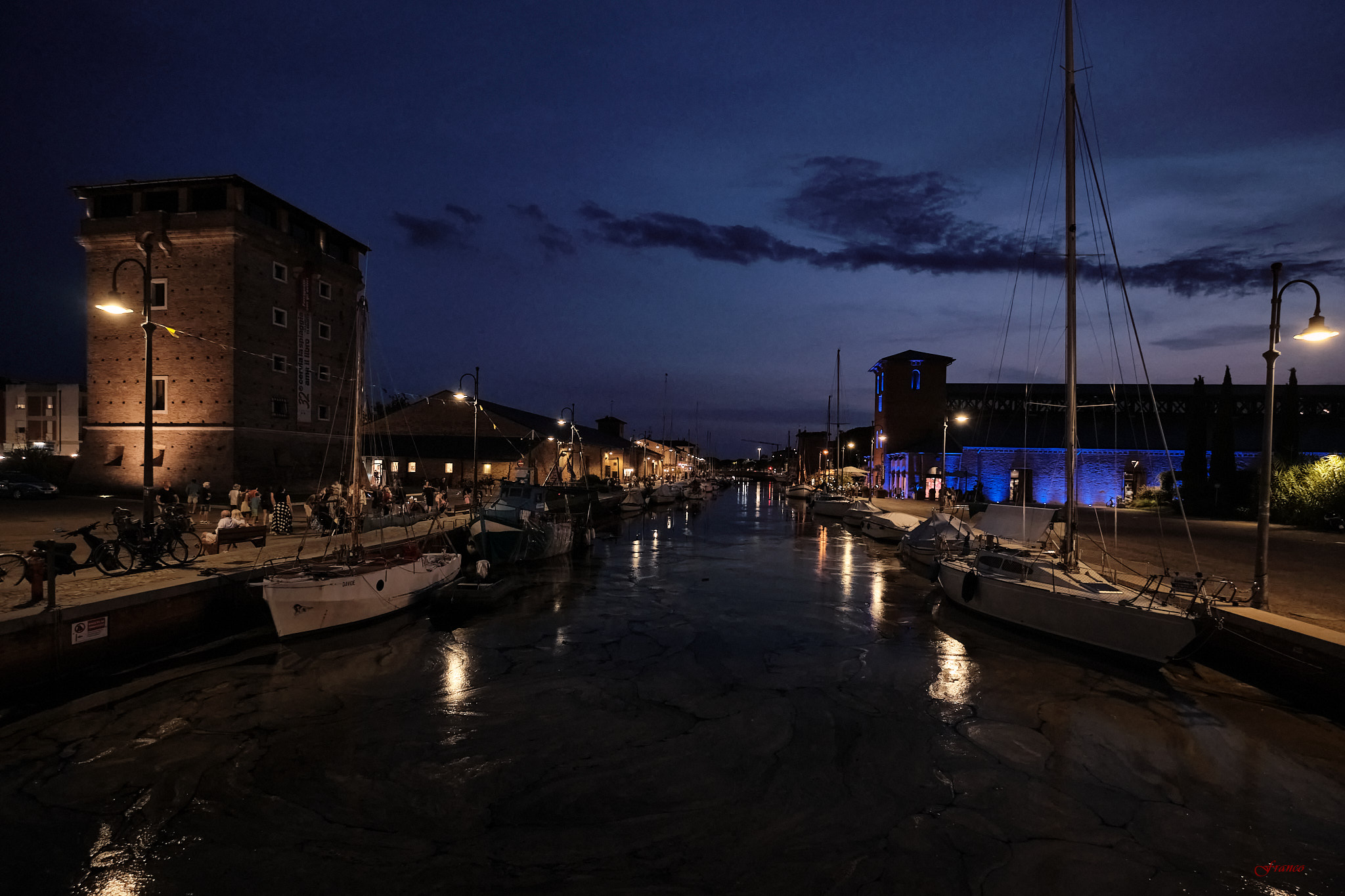 Cervia - The canal port and the S. Michele Tower #2
