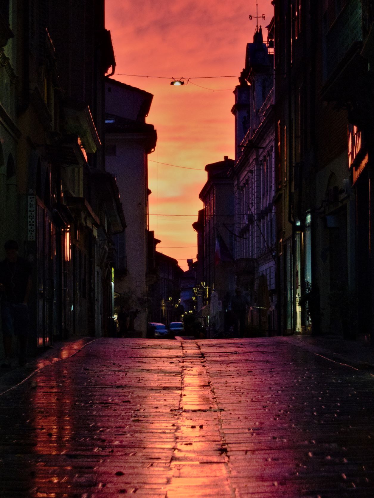 Piacenza after the storm