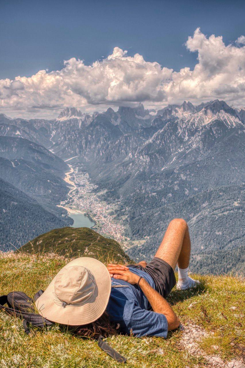 Val d'ansiei verso le tre cime