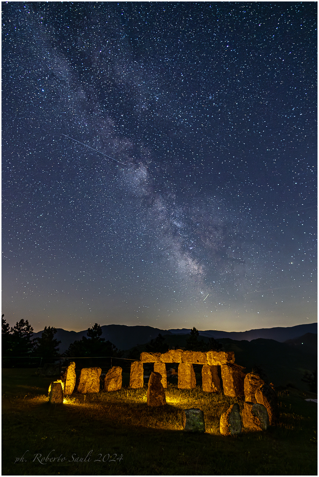 Via Lattea sullo Stonehenge di Romagna
