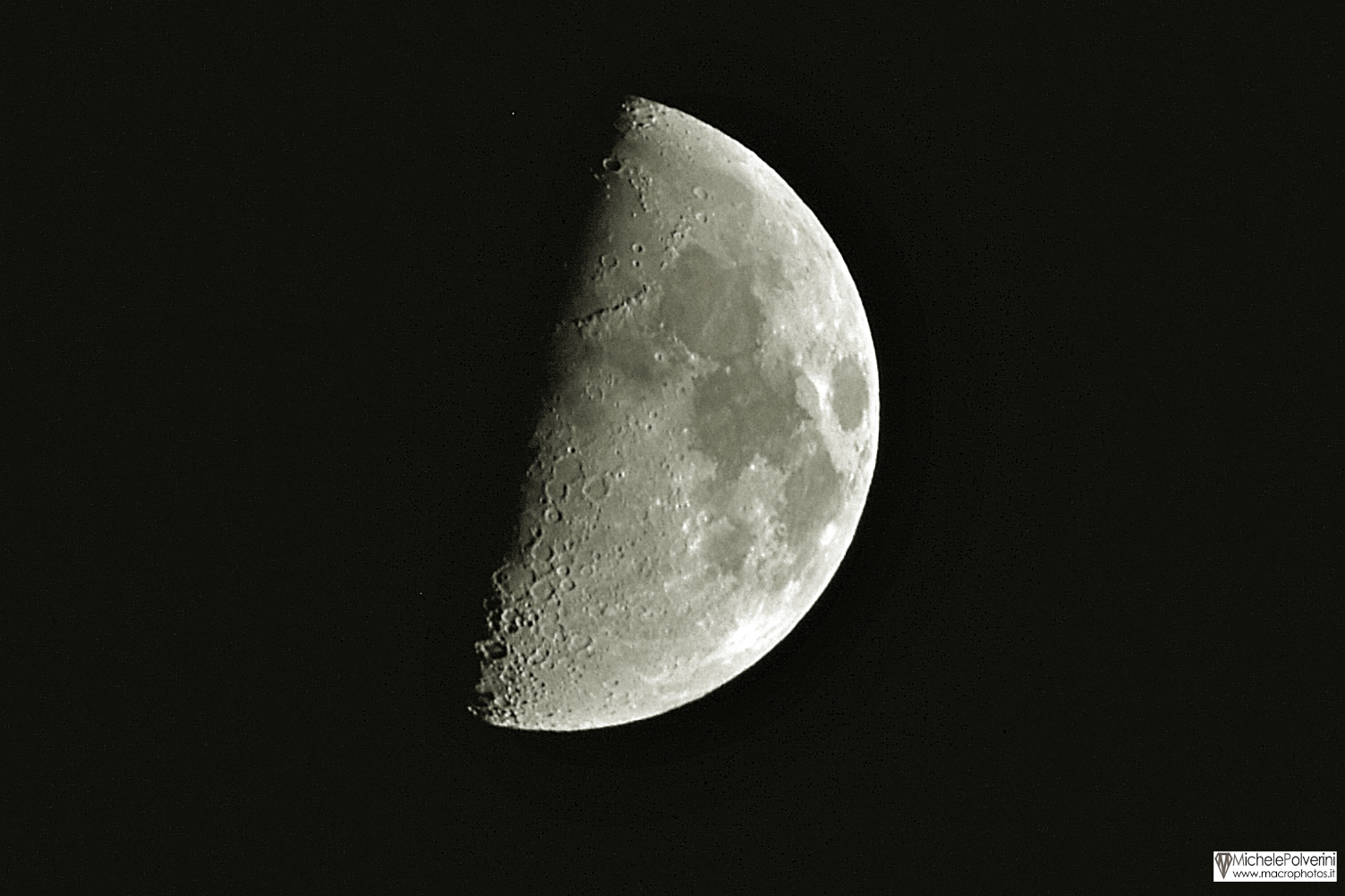Moon First Quarter August 05, 2022