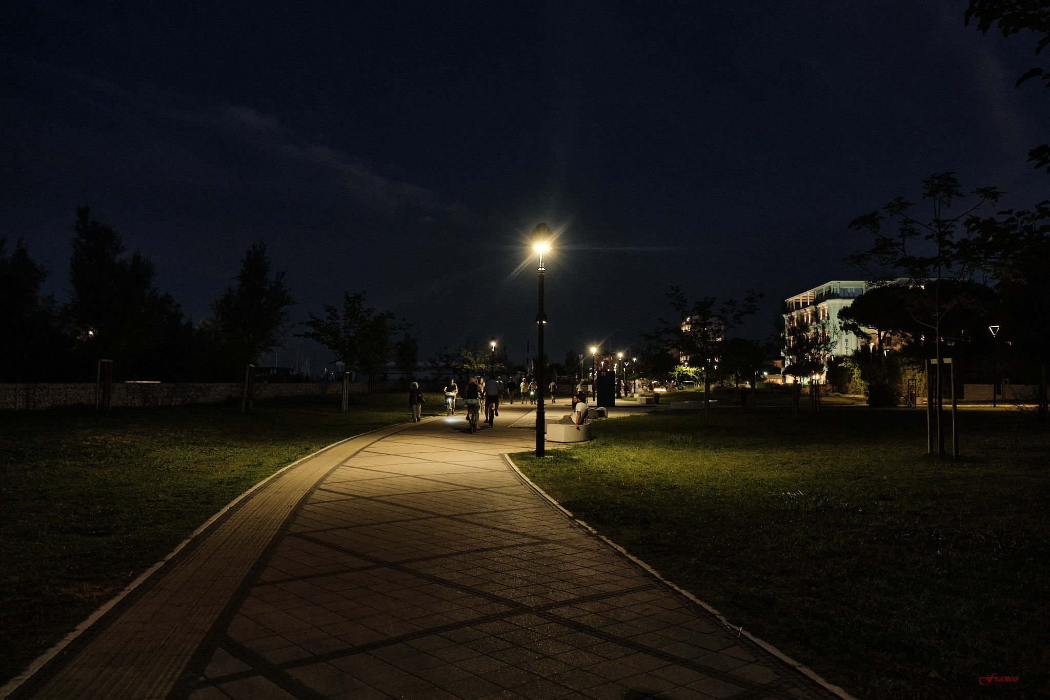 A walk away from the nightlife