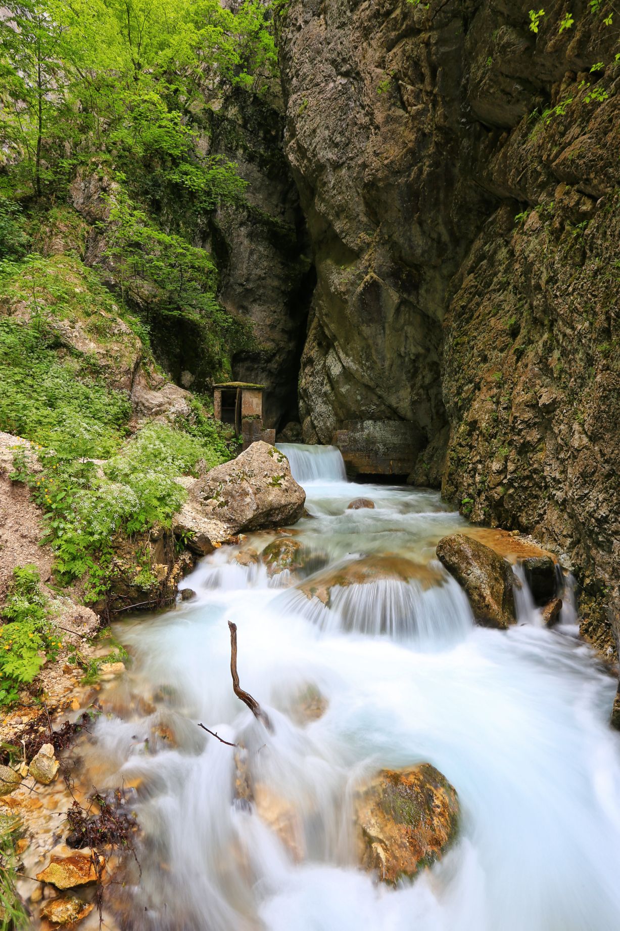 Infernaccio Gorge ... waterfall