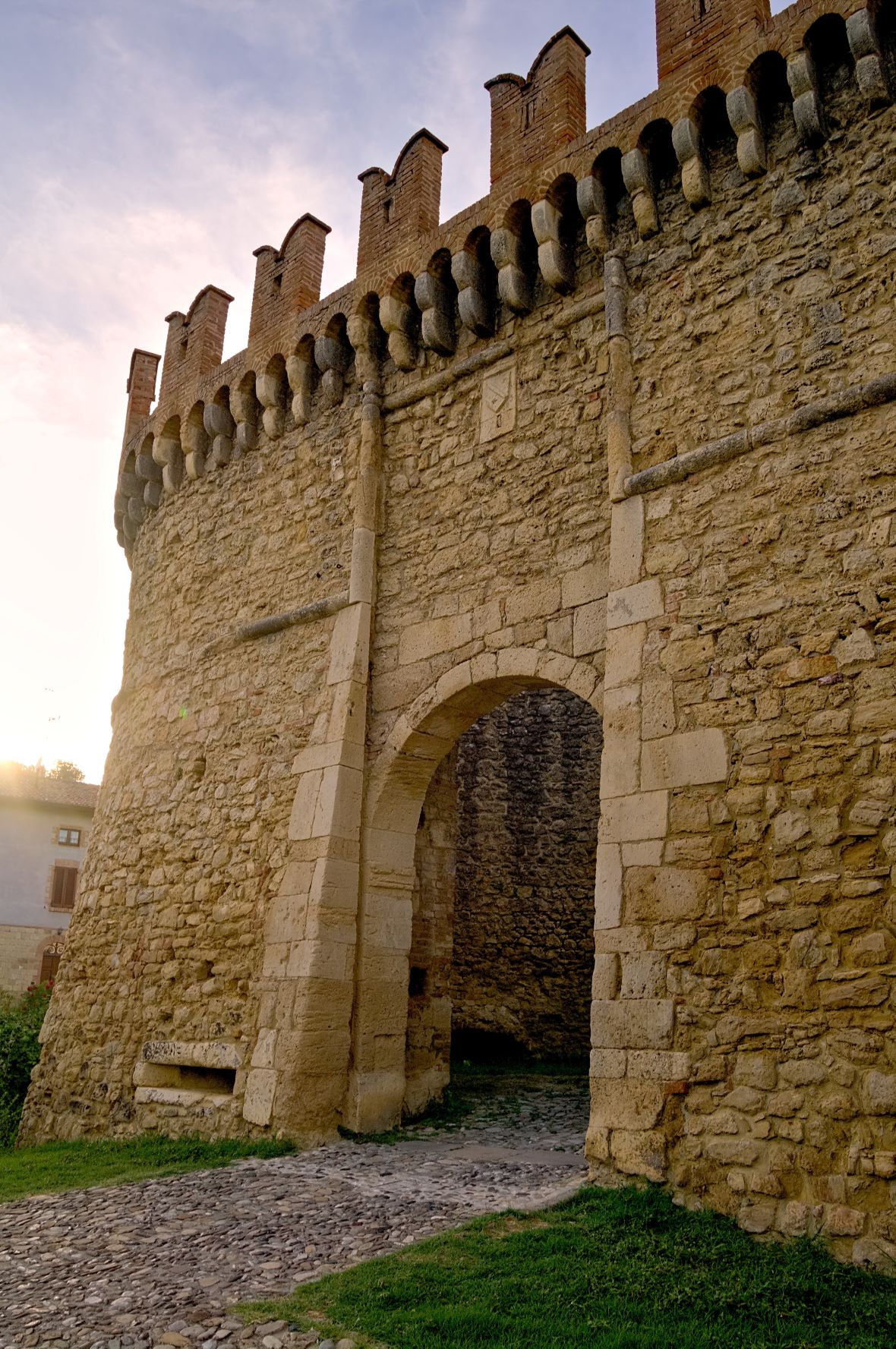 Guardhouse, entrance