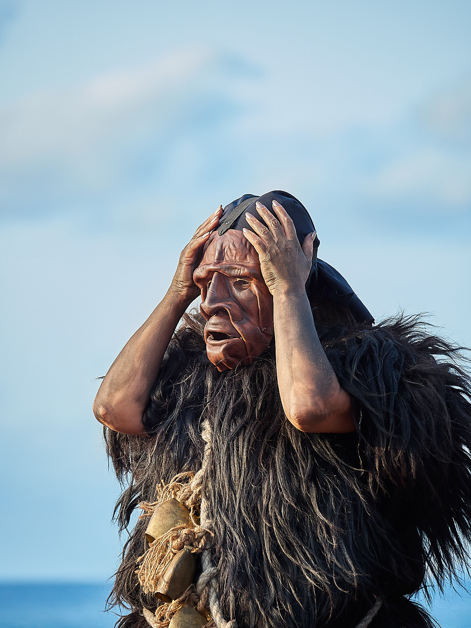 Mamuthones al carnevale estivo