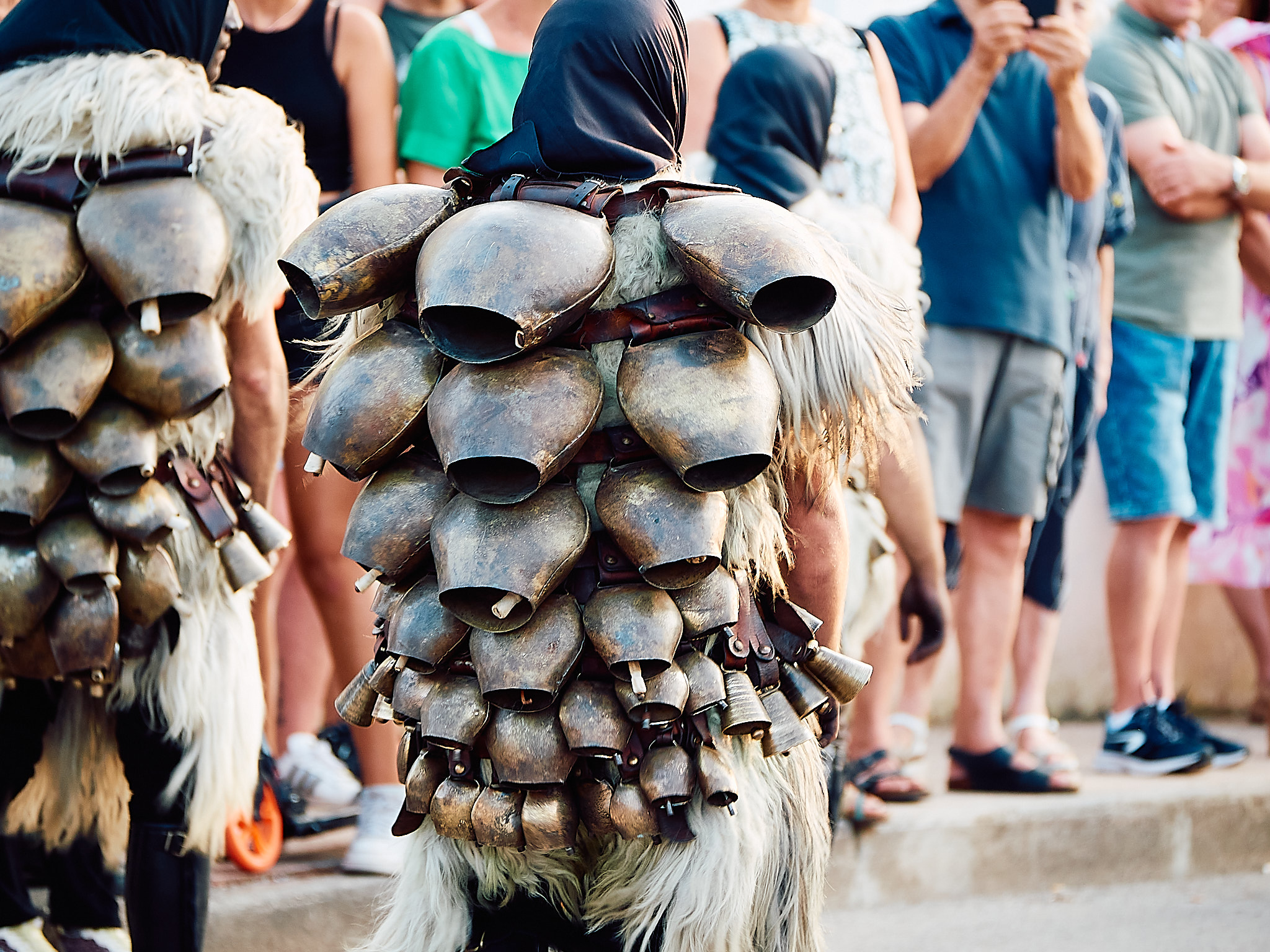 Mamuthones al carnevale estivo