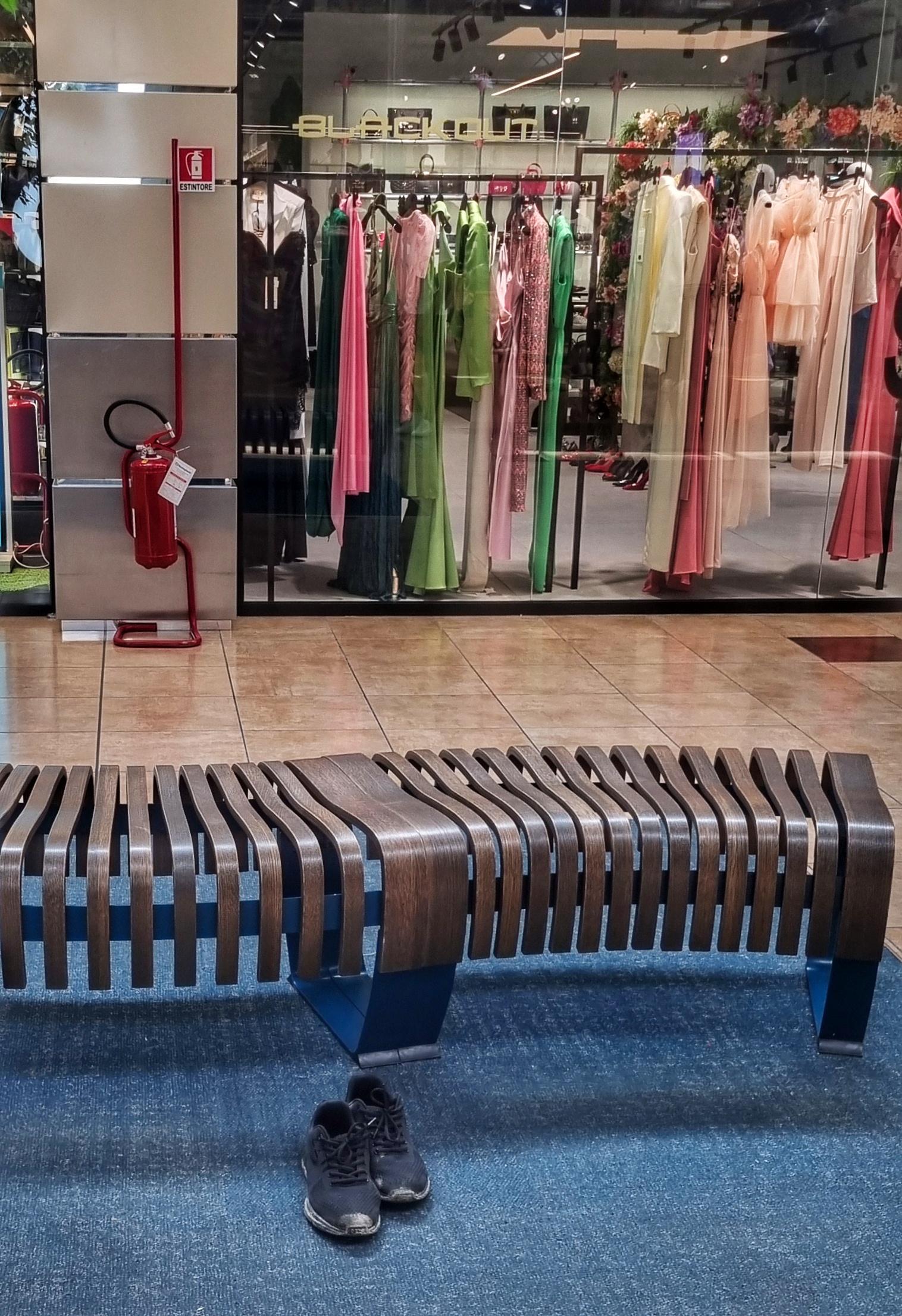 The naked invisible man, with shoes on his feet.