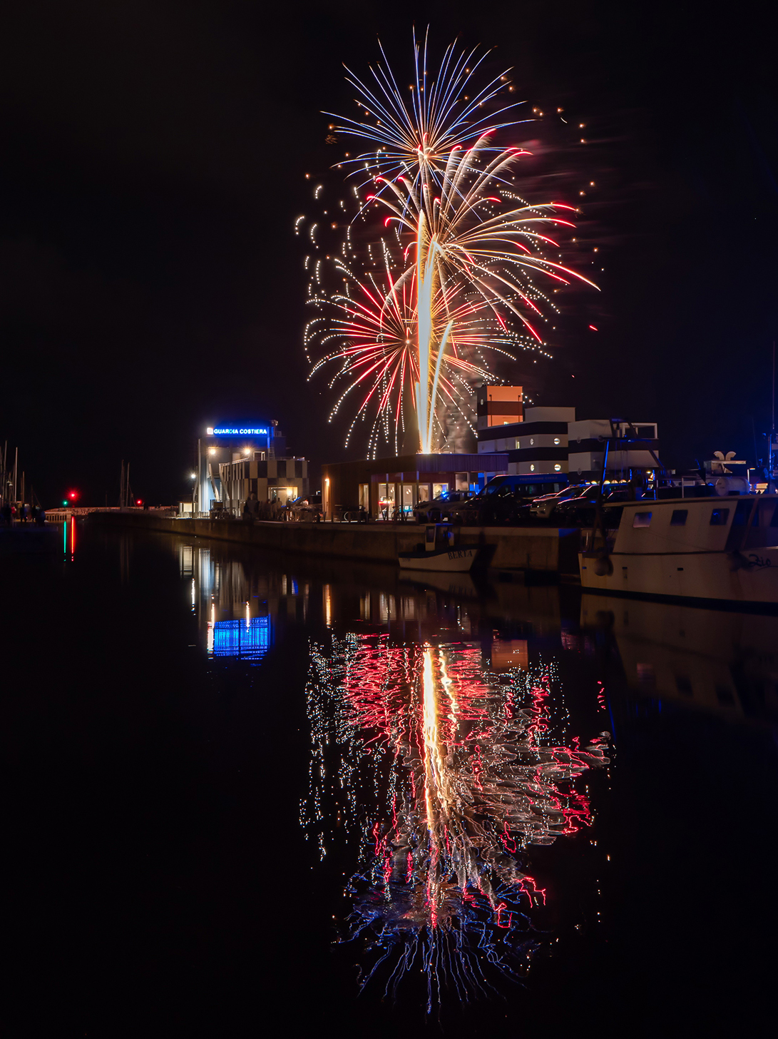 Fireworks in Senigallia