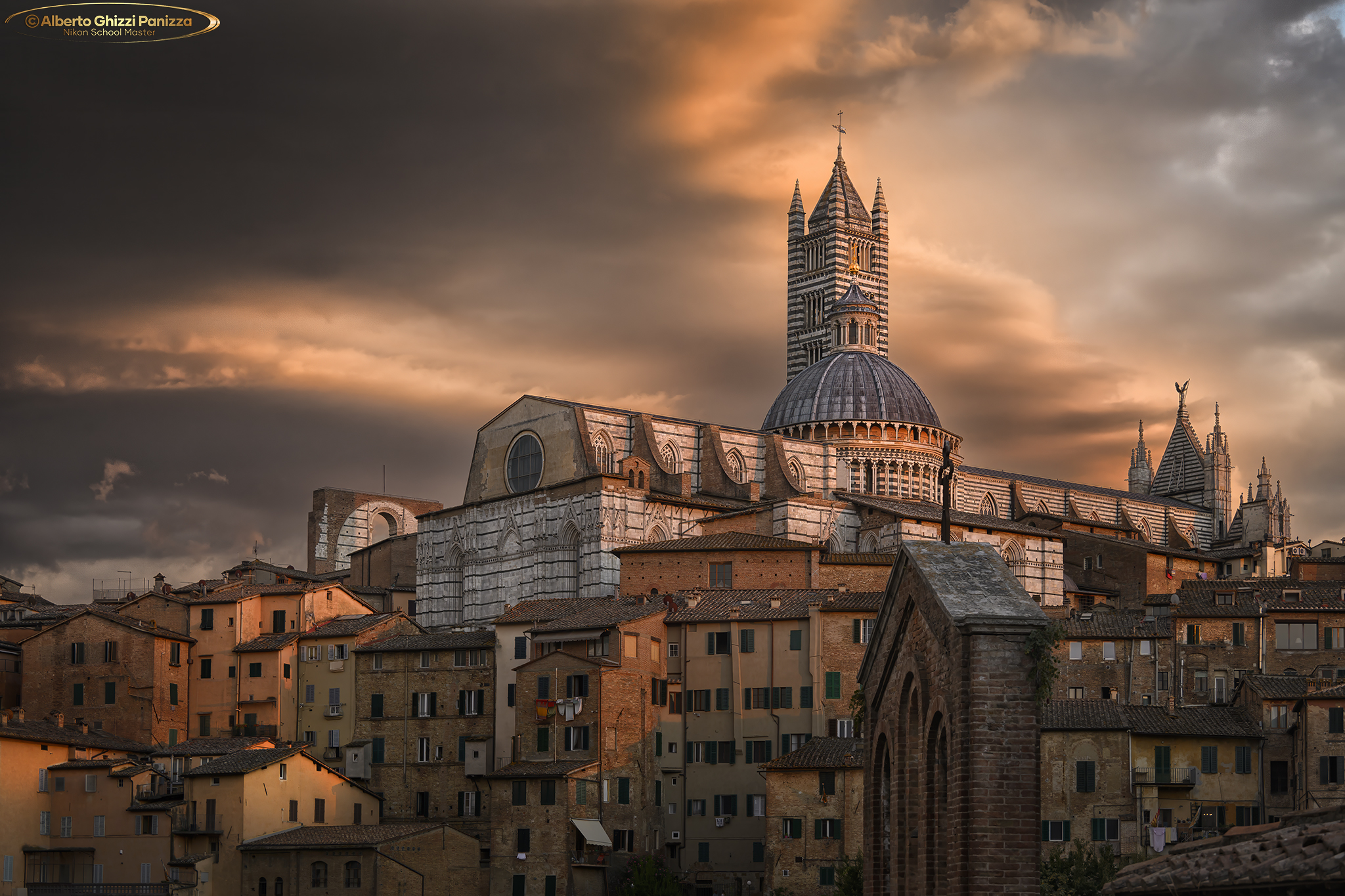 The skies painted by Nature above Siena #2