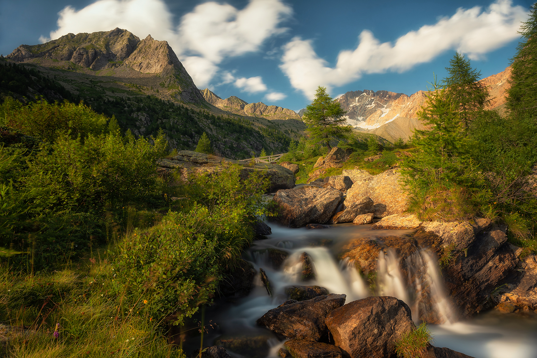 Water features in Predarossa