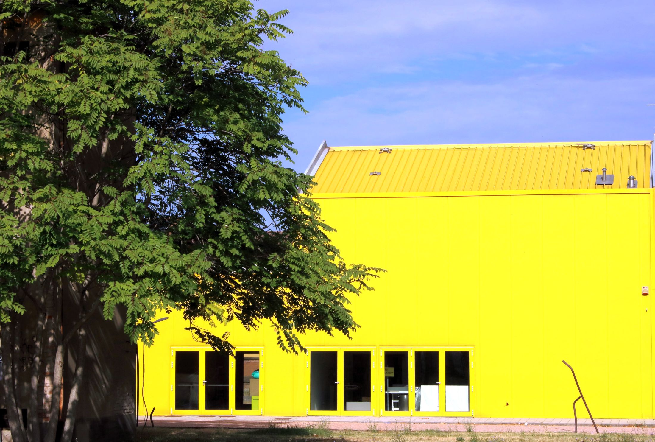 Giallo verde e azzurro