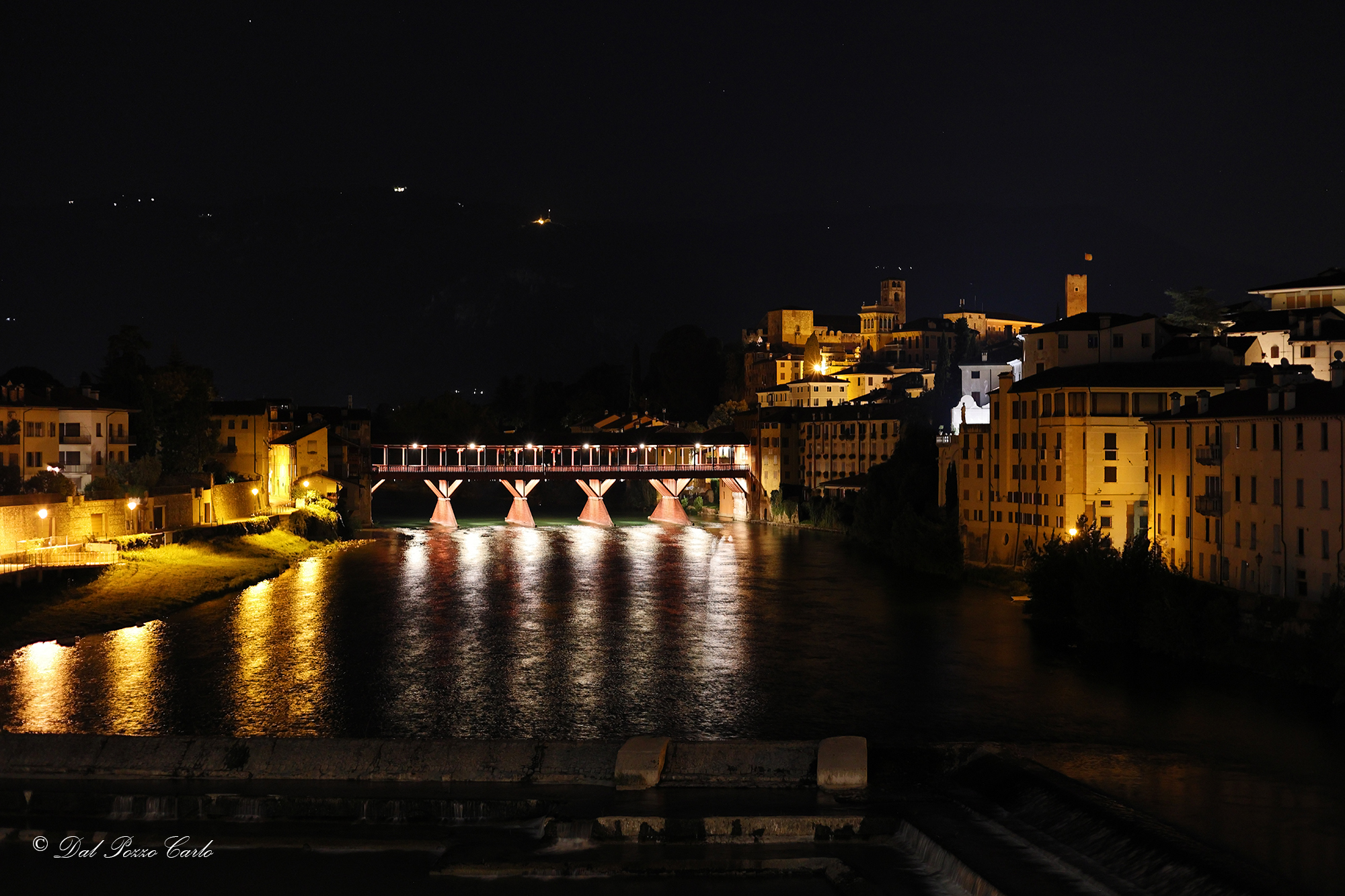 Bassano del Grappa by night