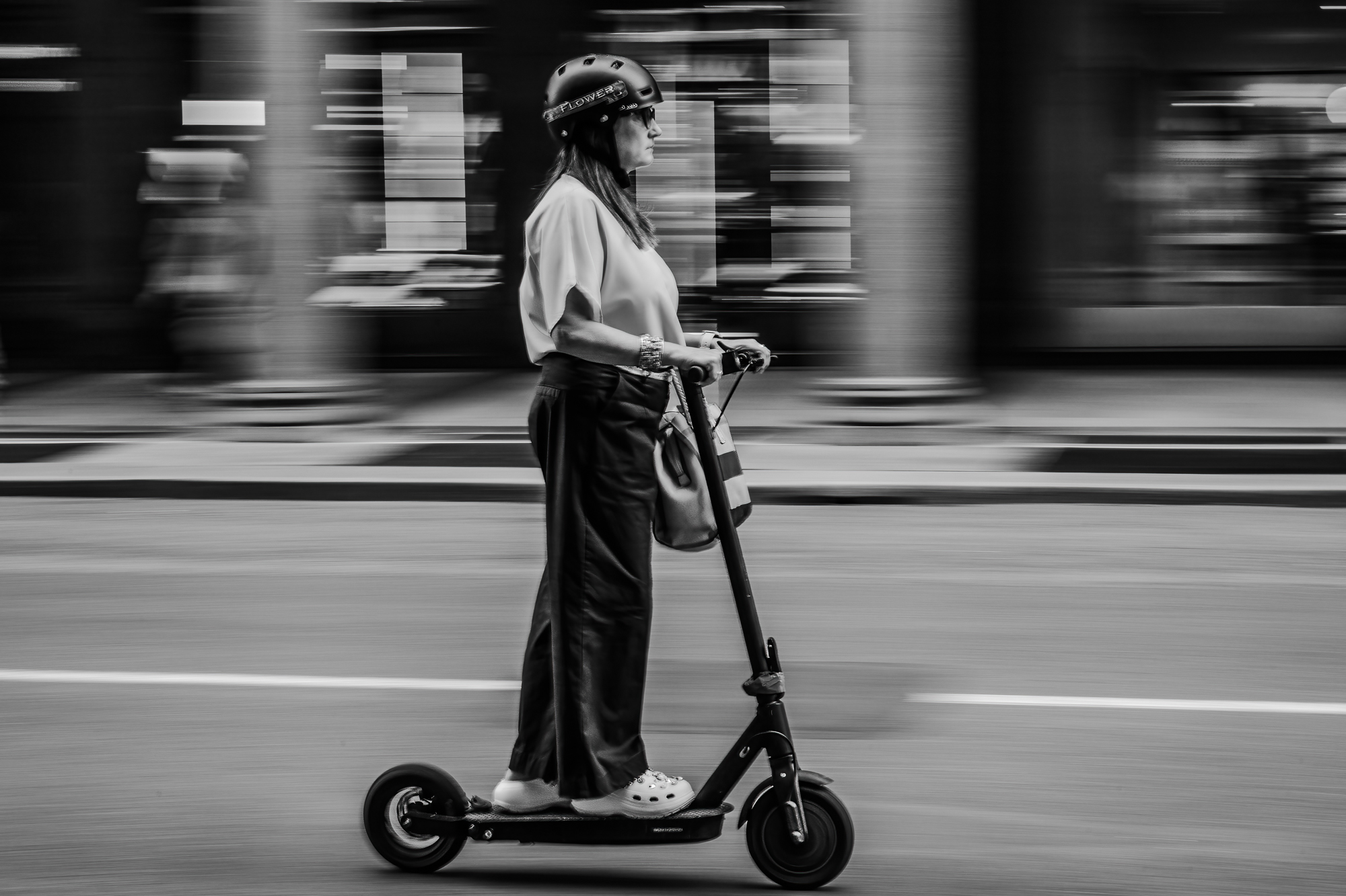 Riding in Turin