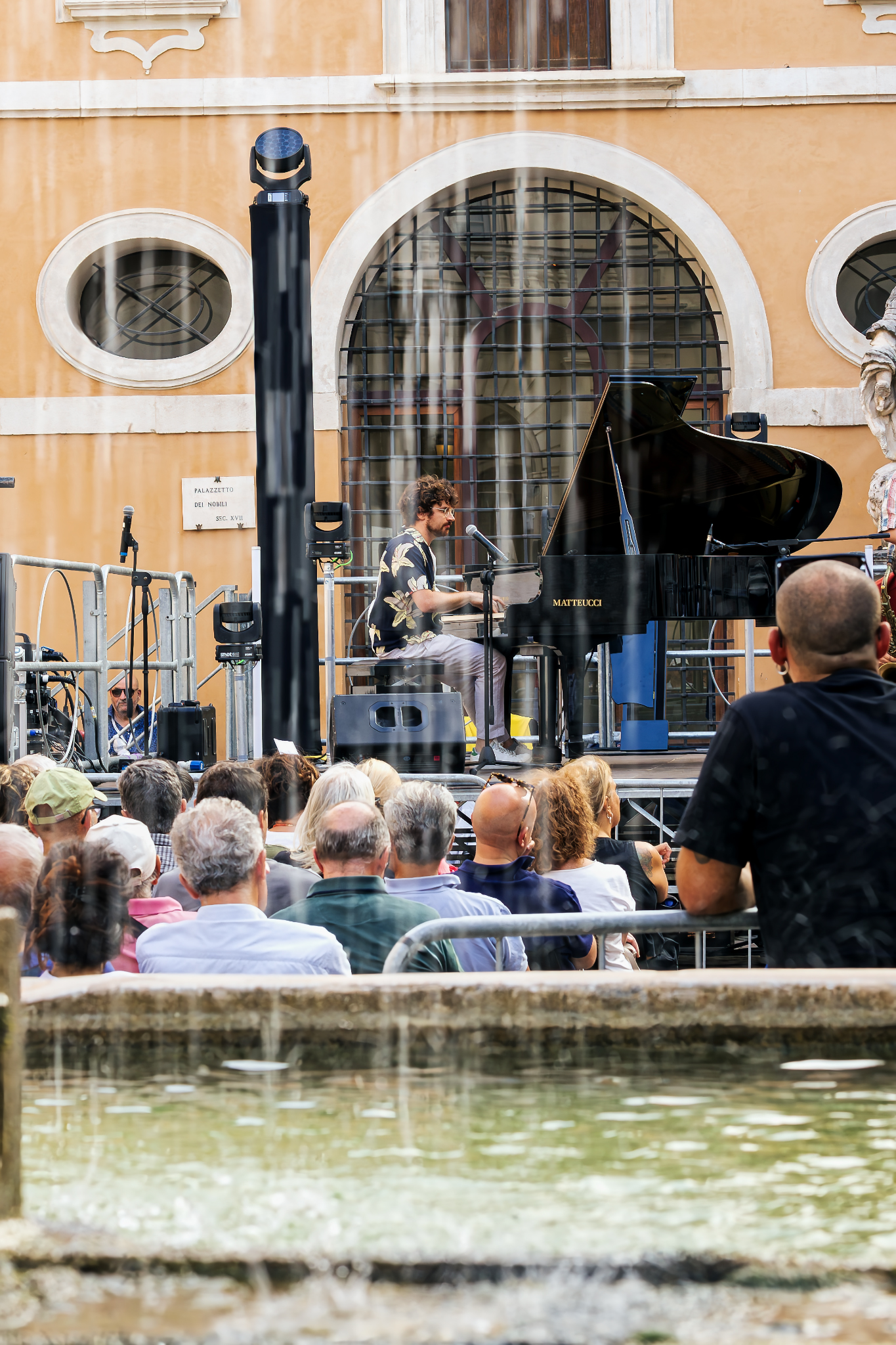Jazz per L'Aquila - musica dietro le gocce