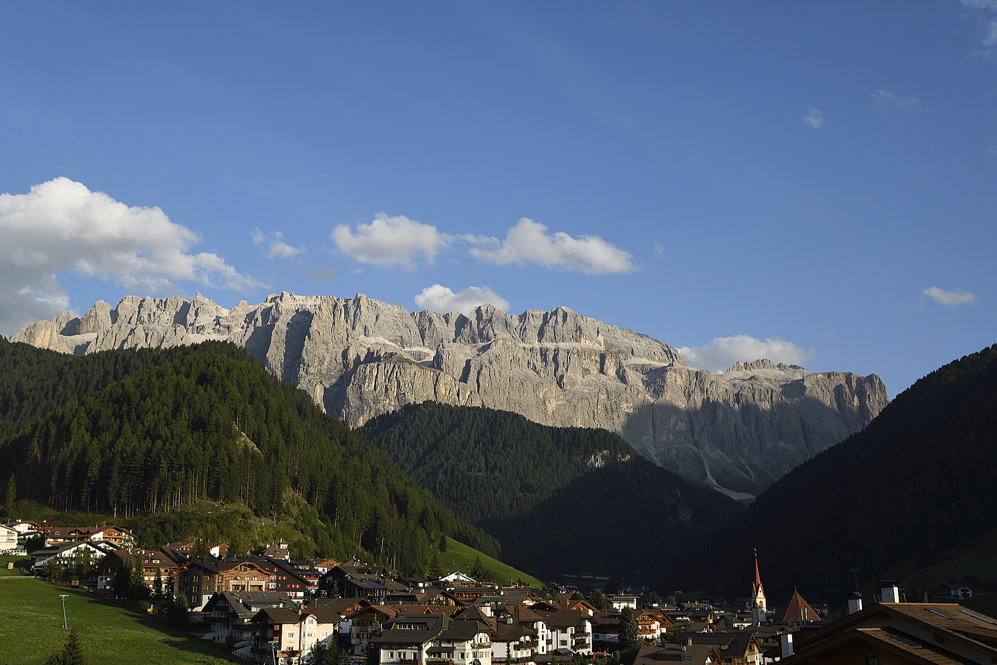 Sela di Val Gardena and the Sella