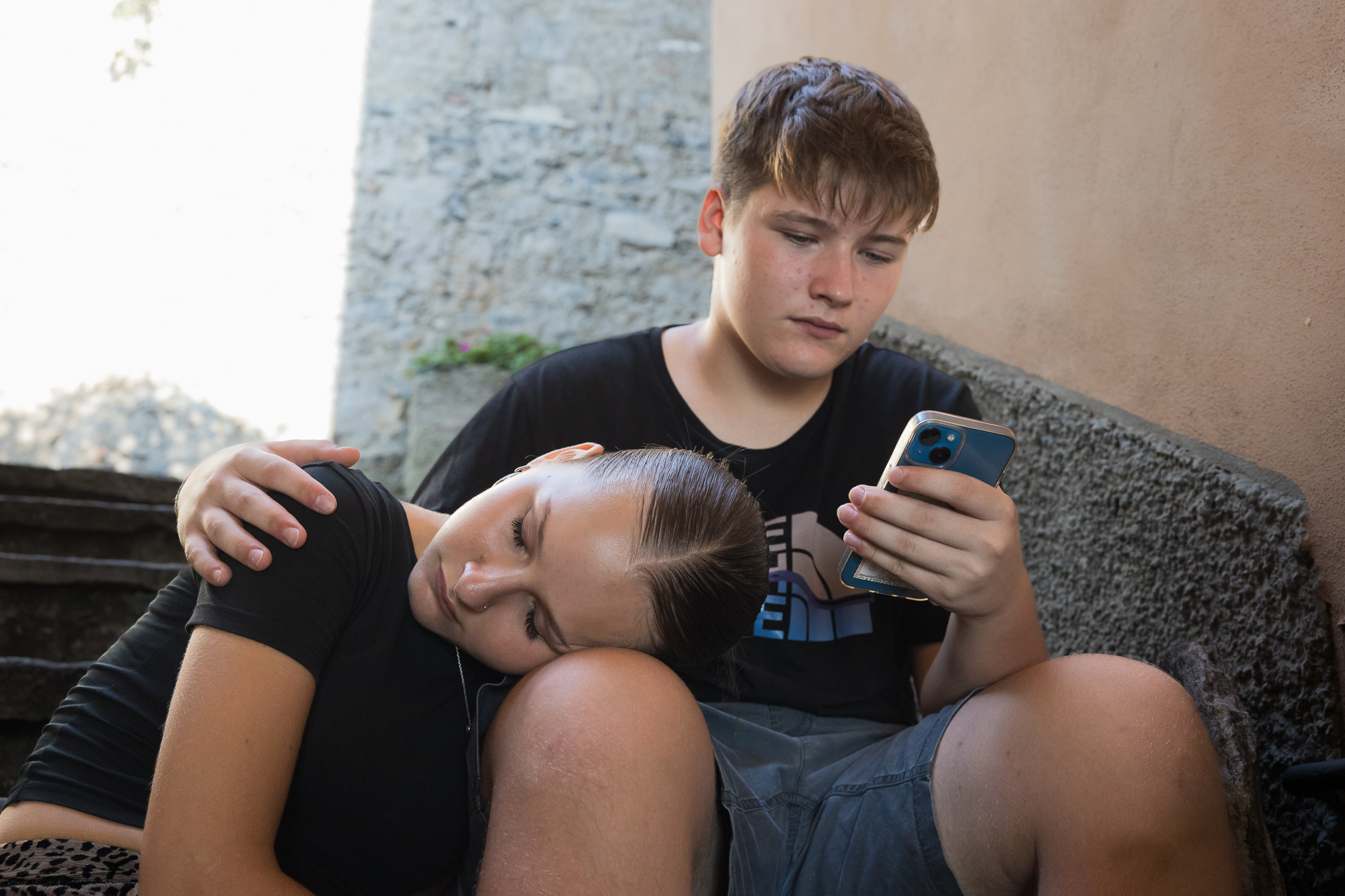 Stanchi dopo una giornata bella ma faticosa