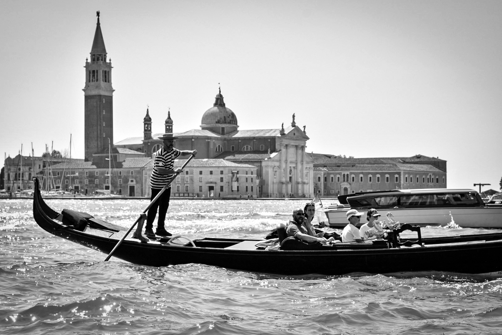 Venice, the gondola is certainly not originality