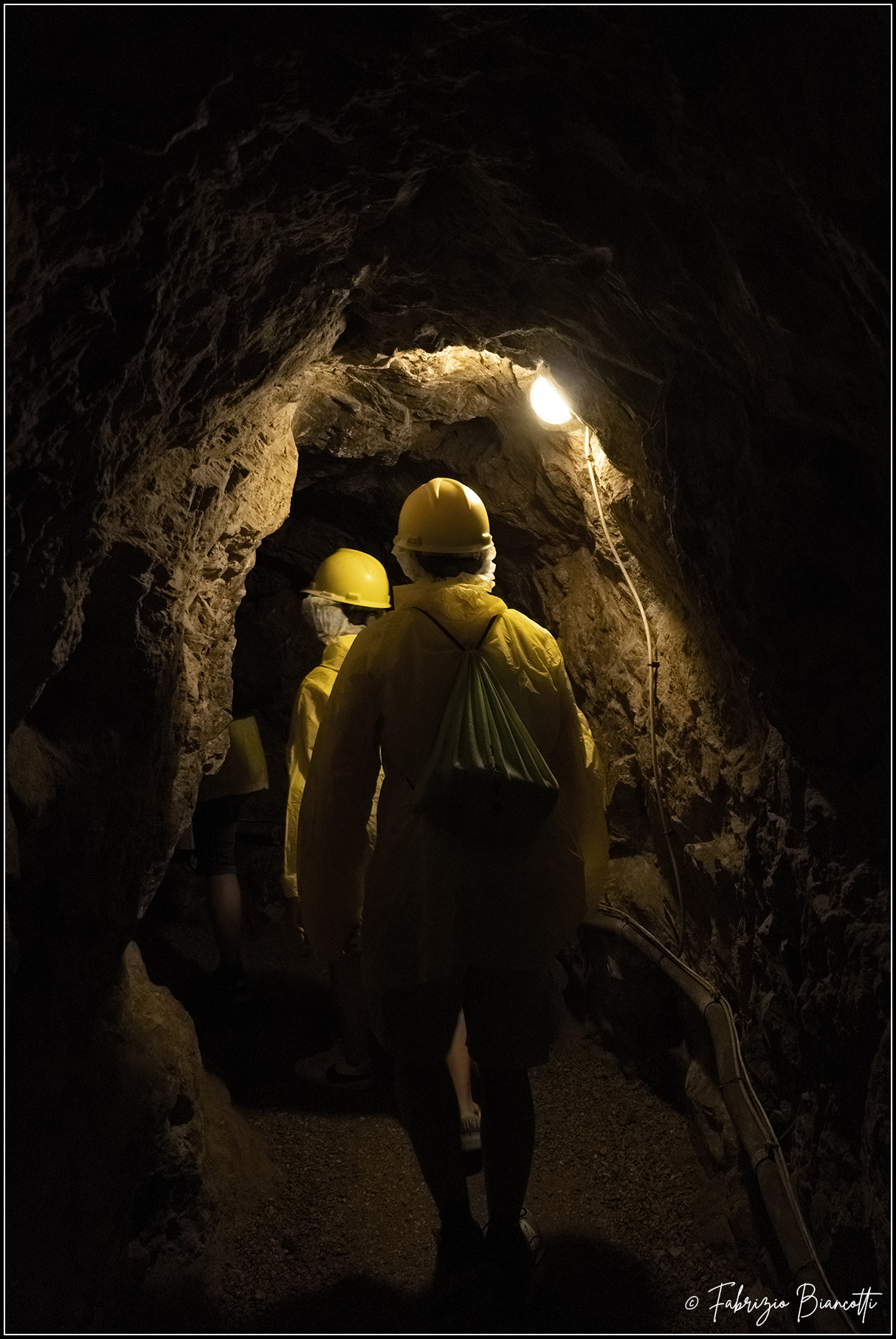 In the mine
