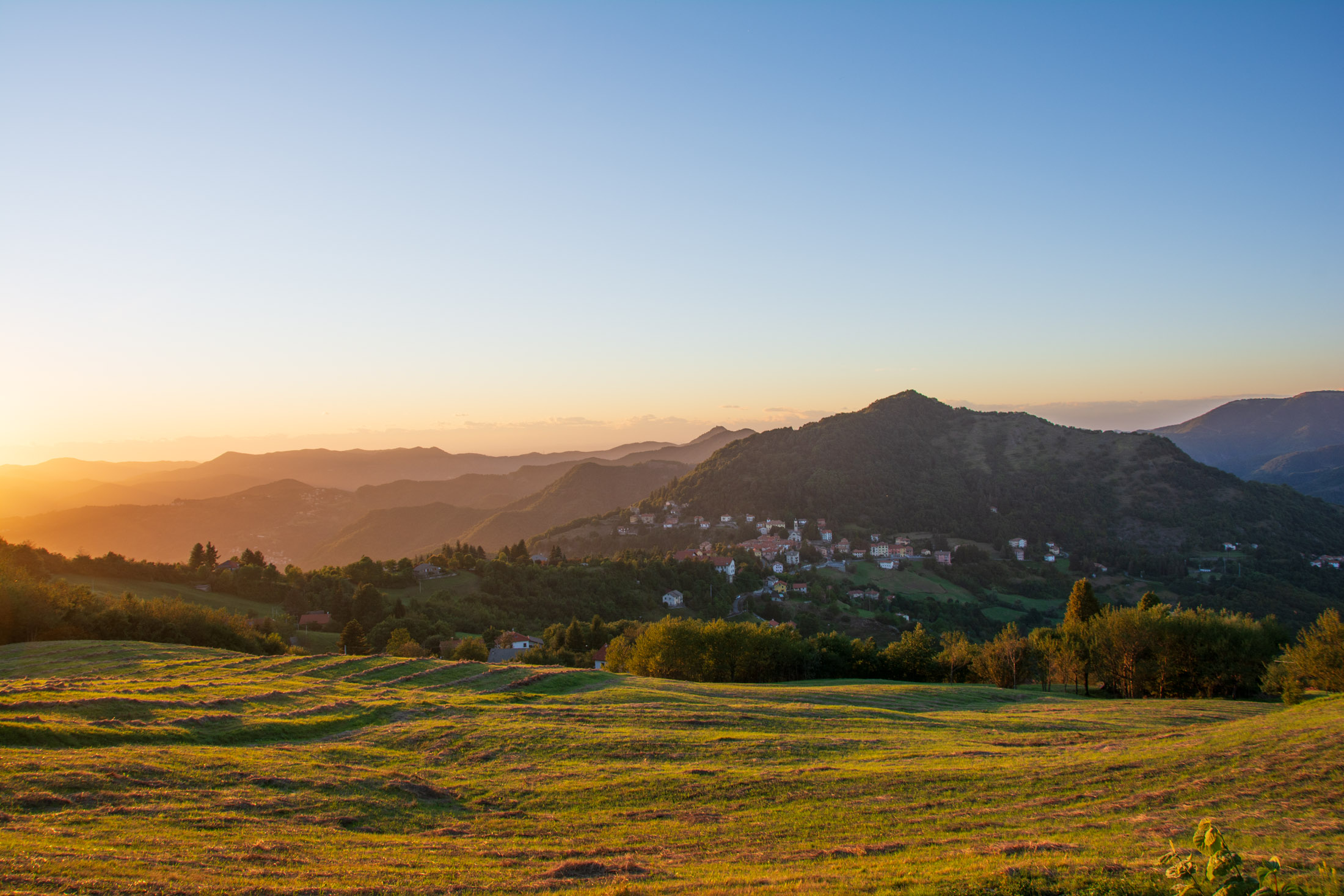 Crucifieshi at sunset