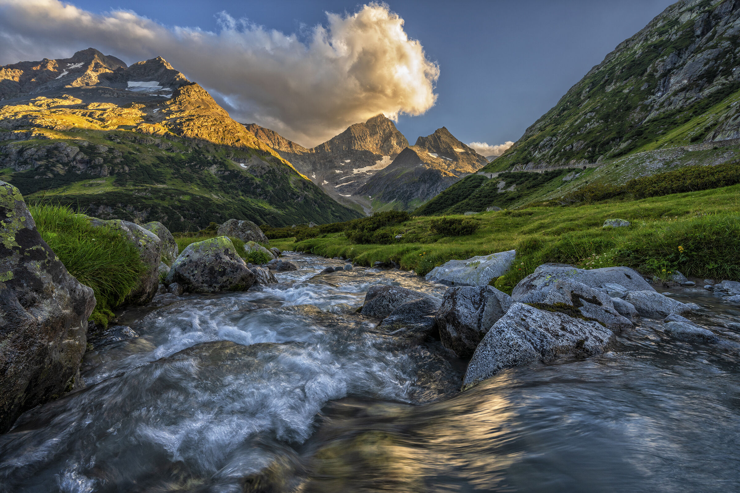 Un torrente di riflessi