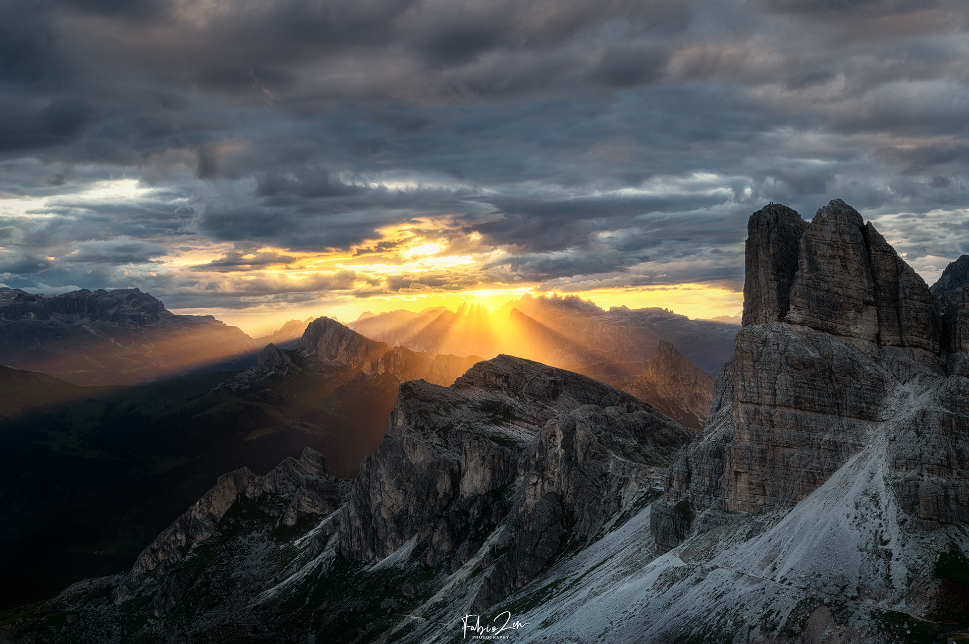 Sunset from the Cloud