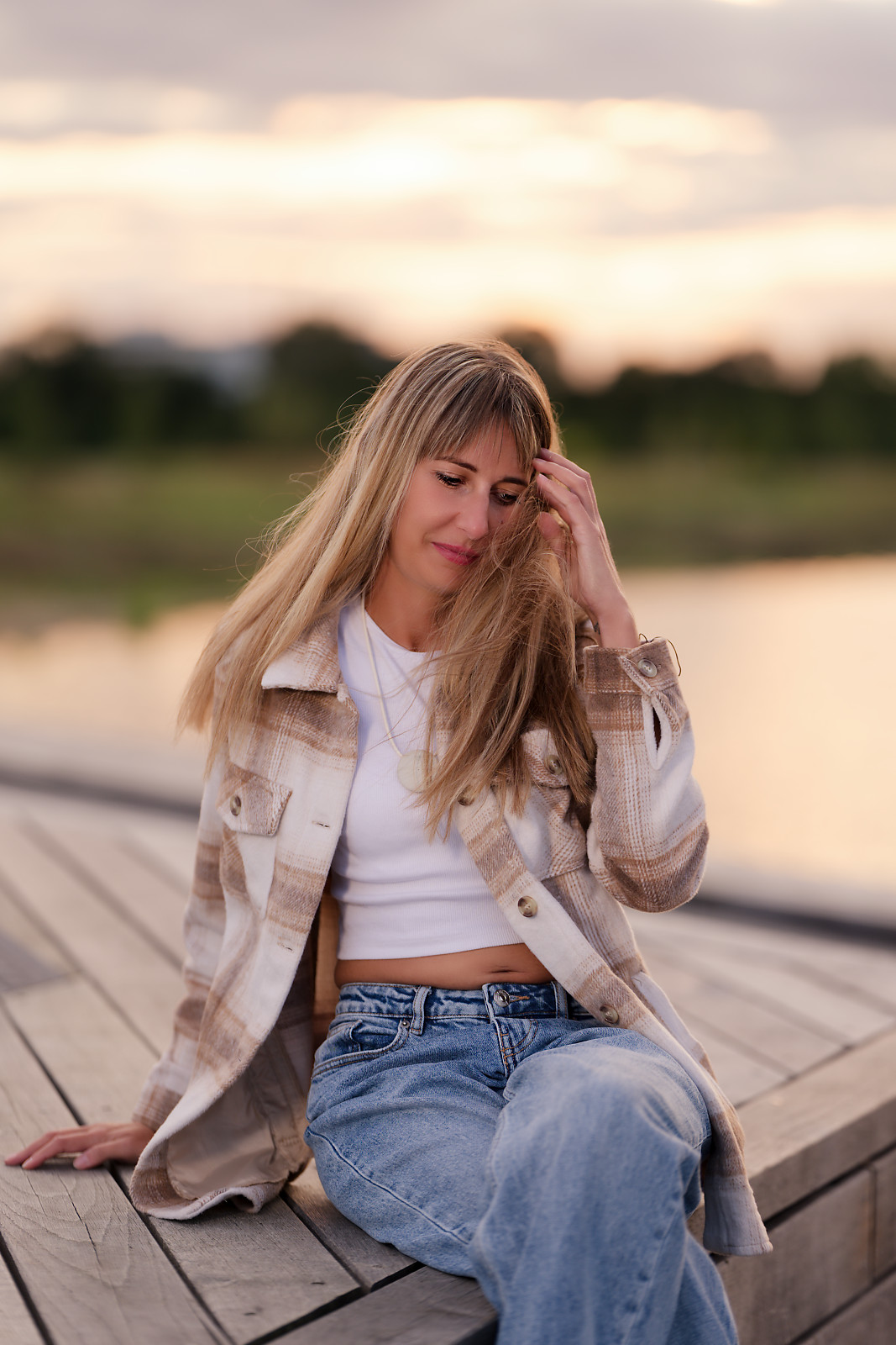 Ritratto in tramonto