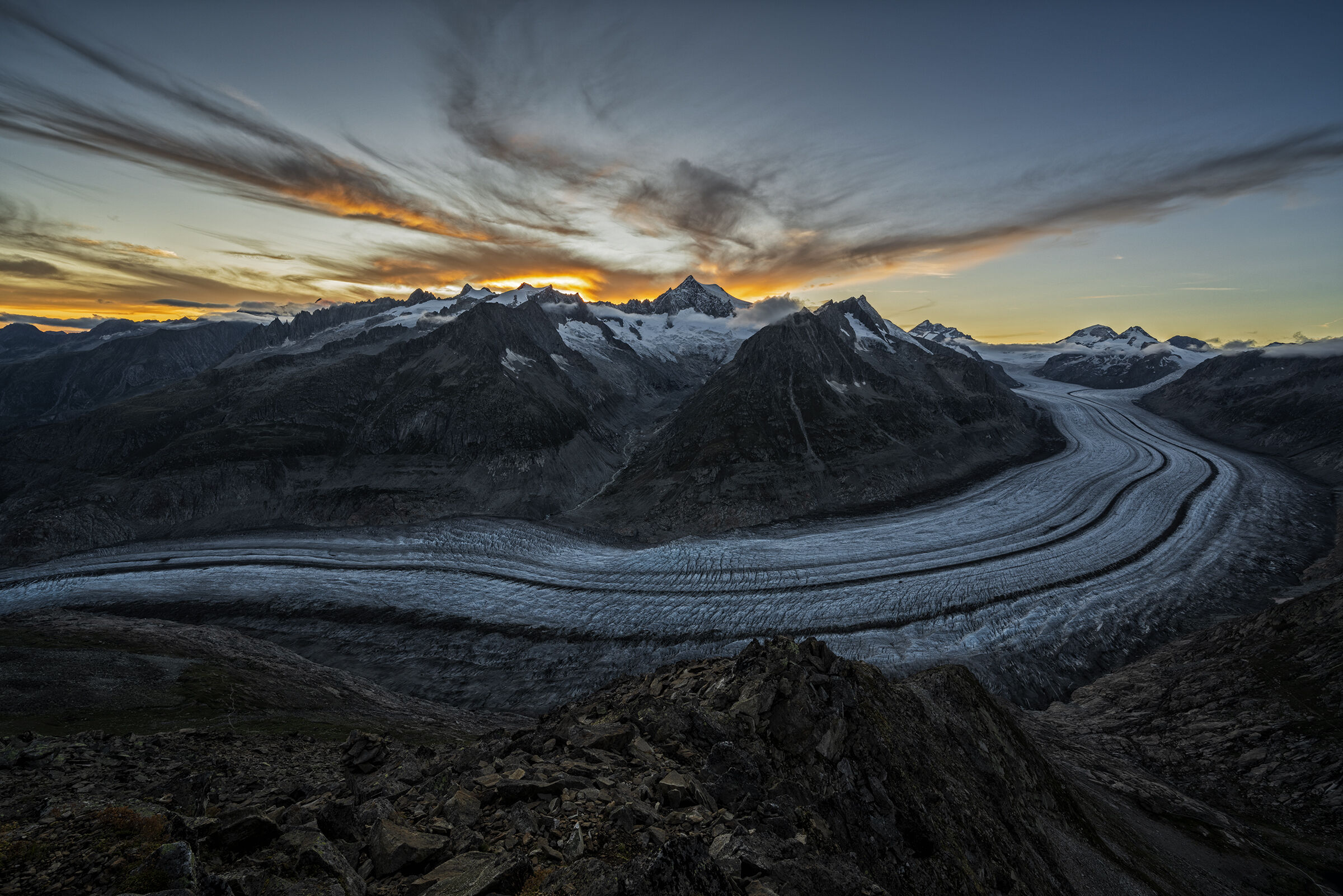 Aletsch glacier