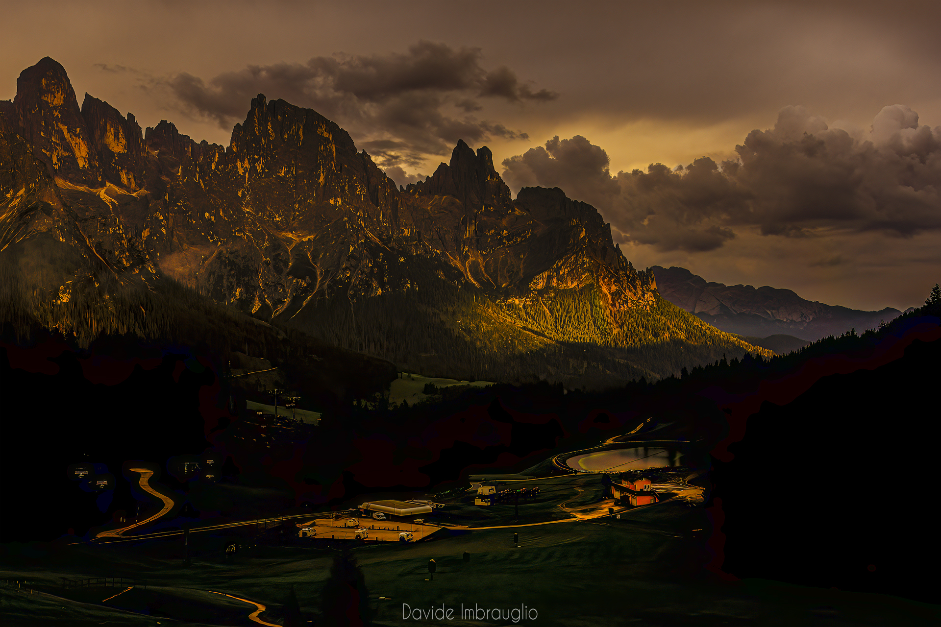 Summer evening after a storm