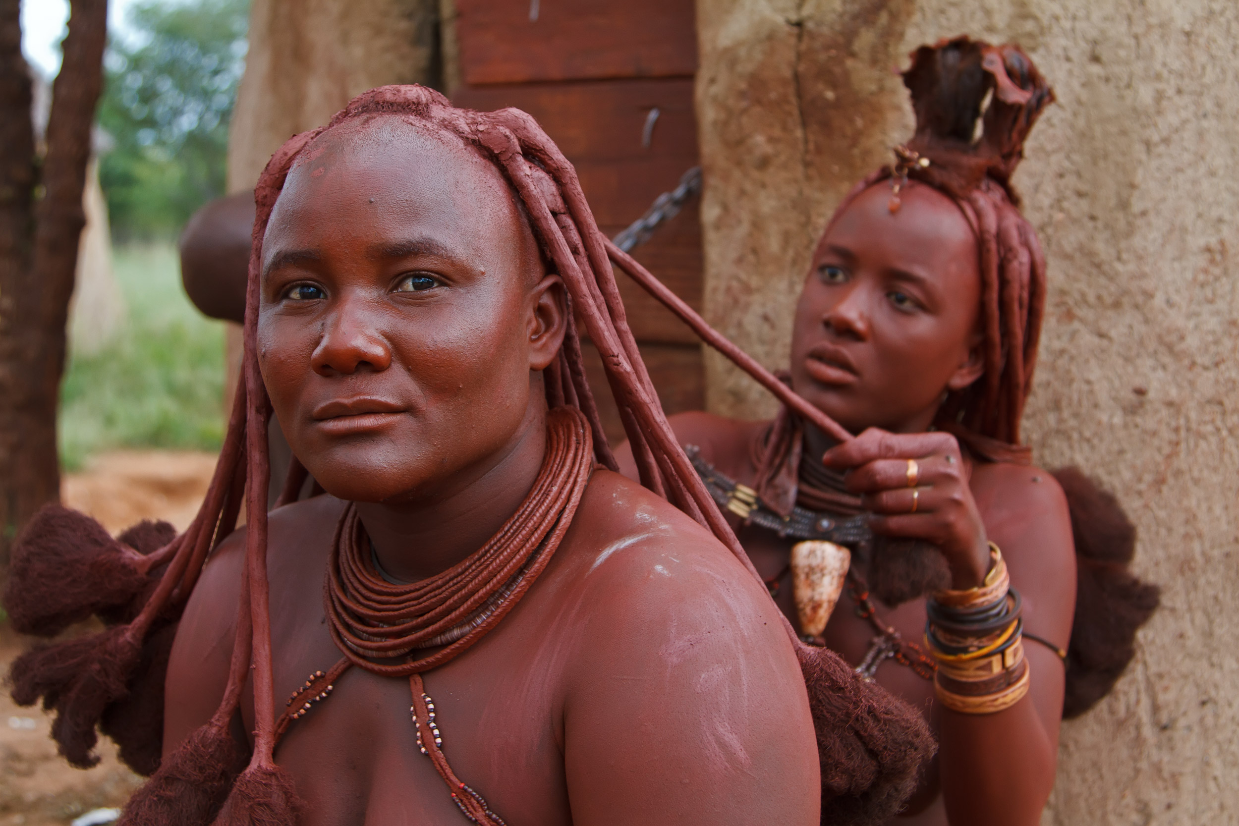 Accommodation hair (Northern Namibia Himba Village)