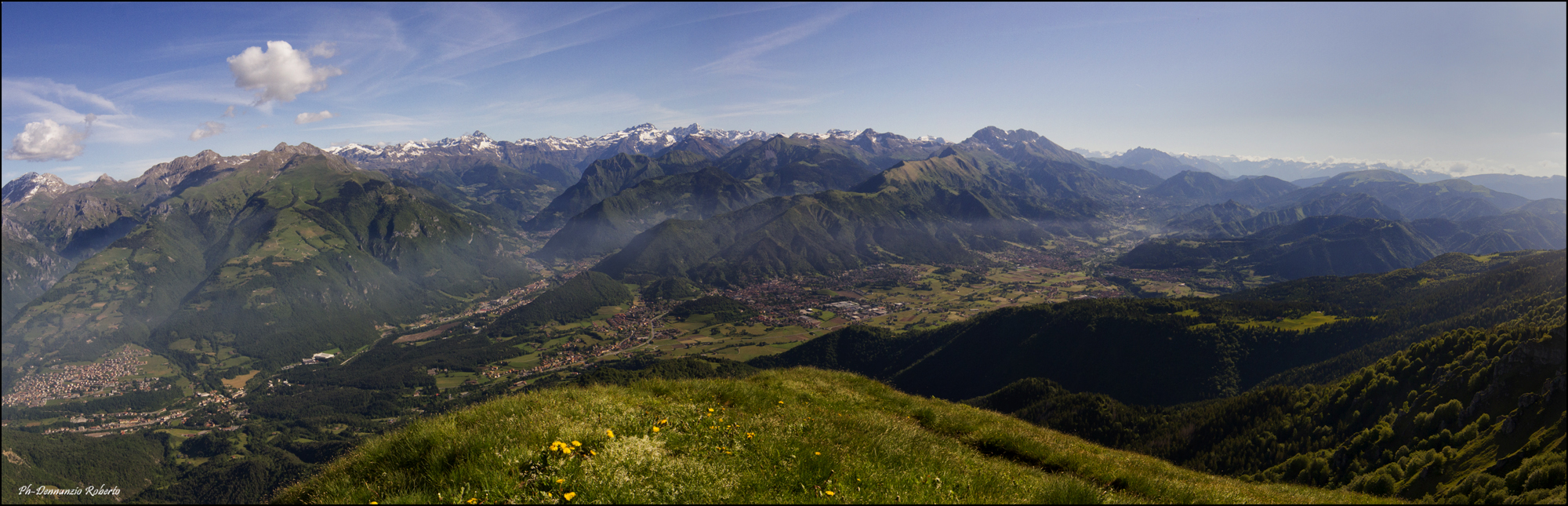 Panoramica dal Pizzo Formico