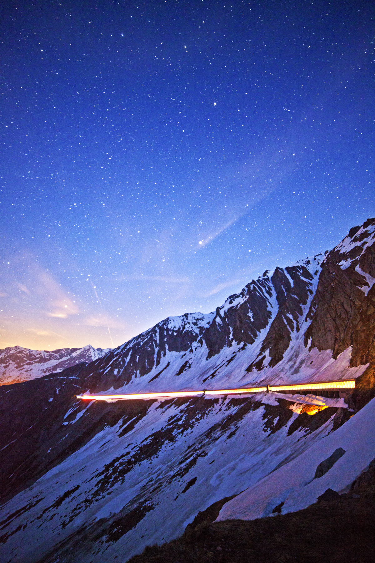 Way across the mountain