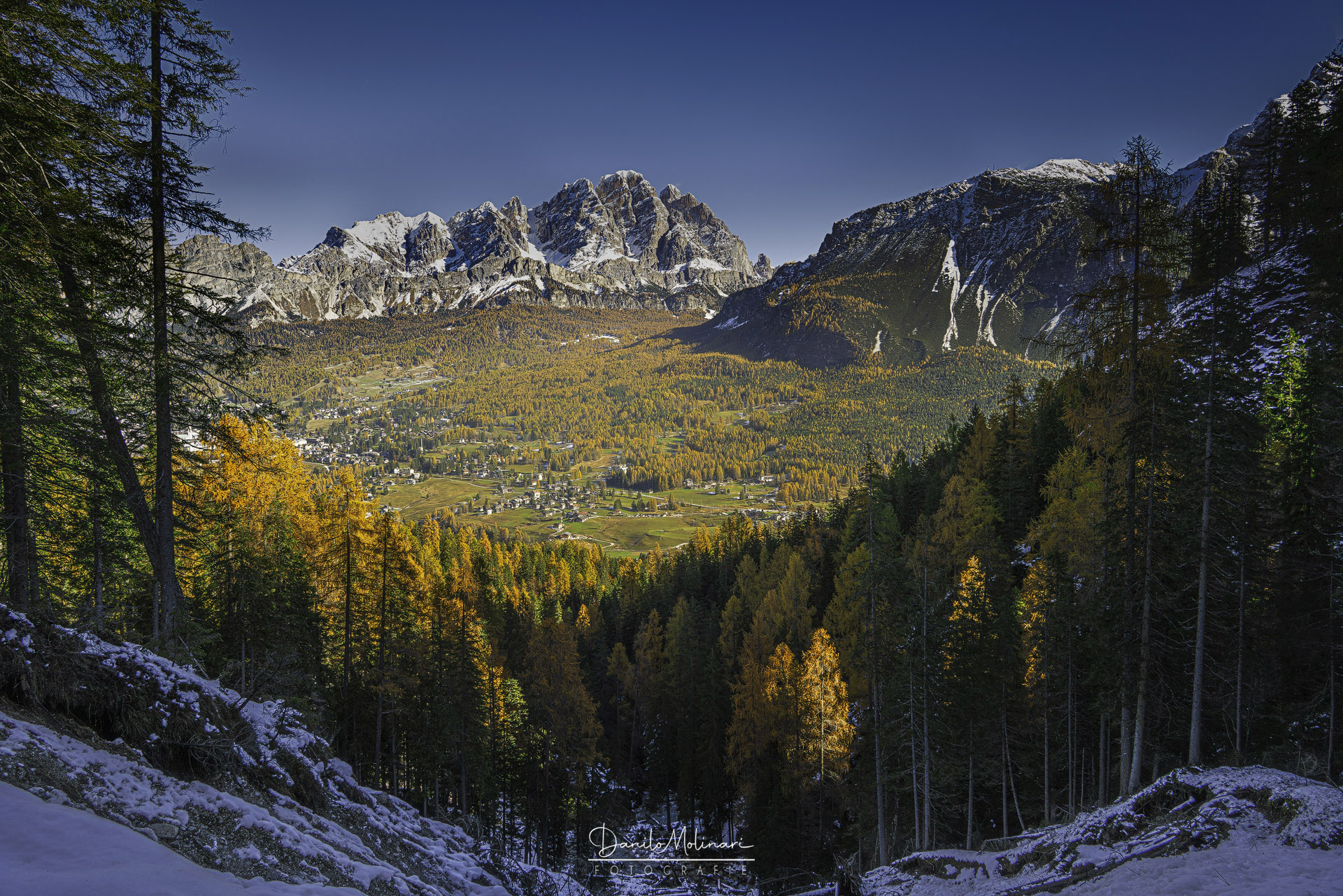 Foliage of the Cortina basin