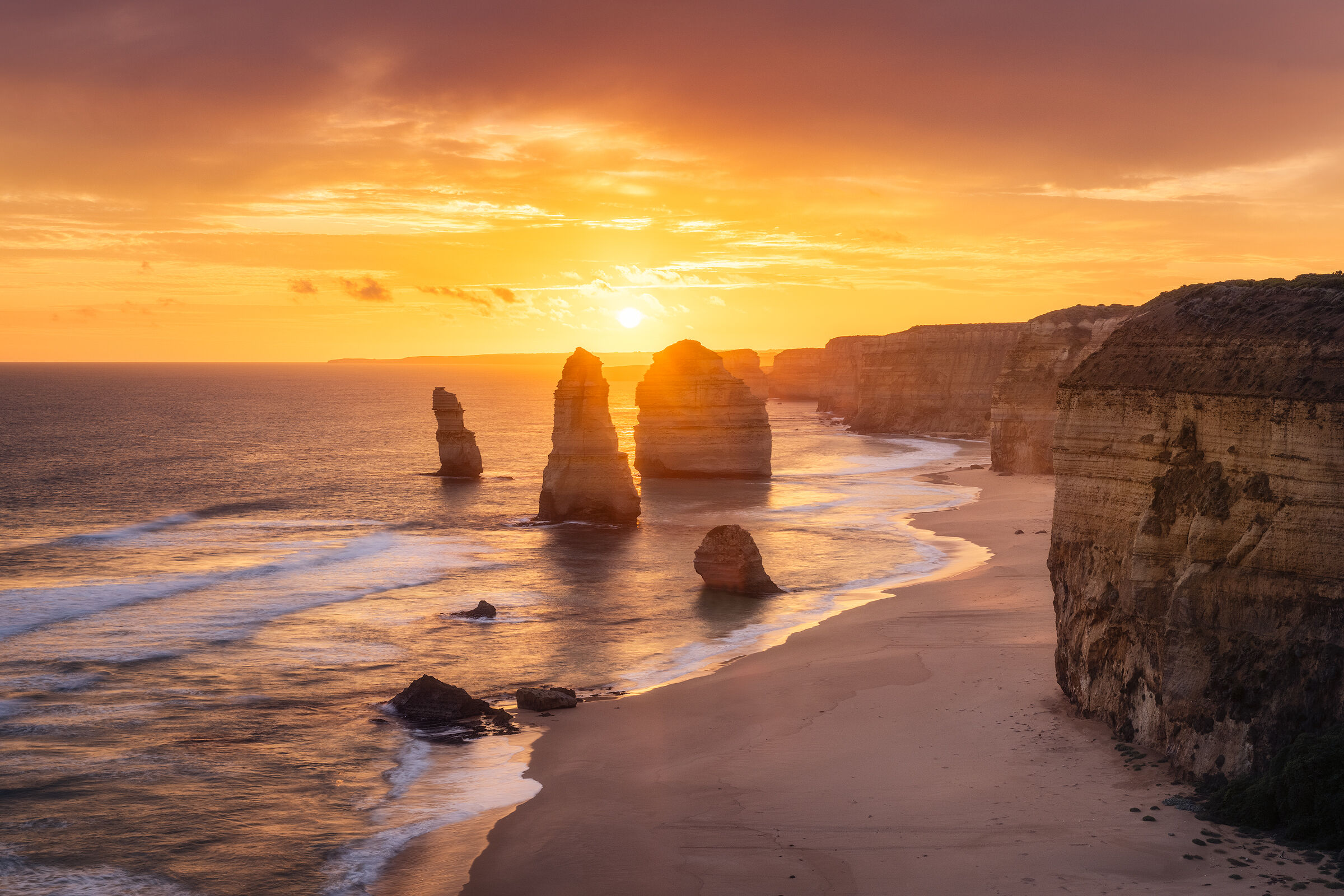 Sunset at the Twelve Apostles