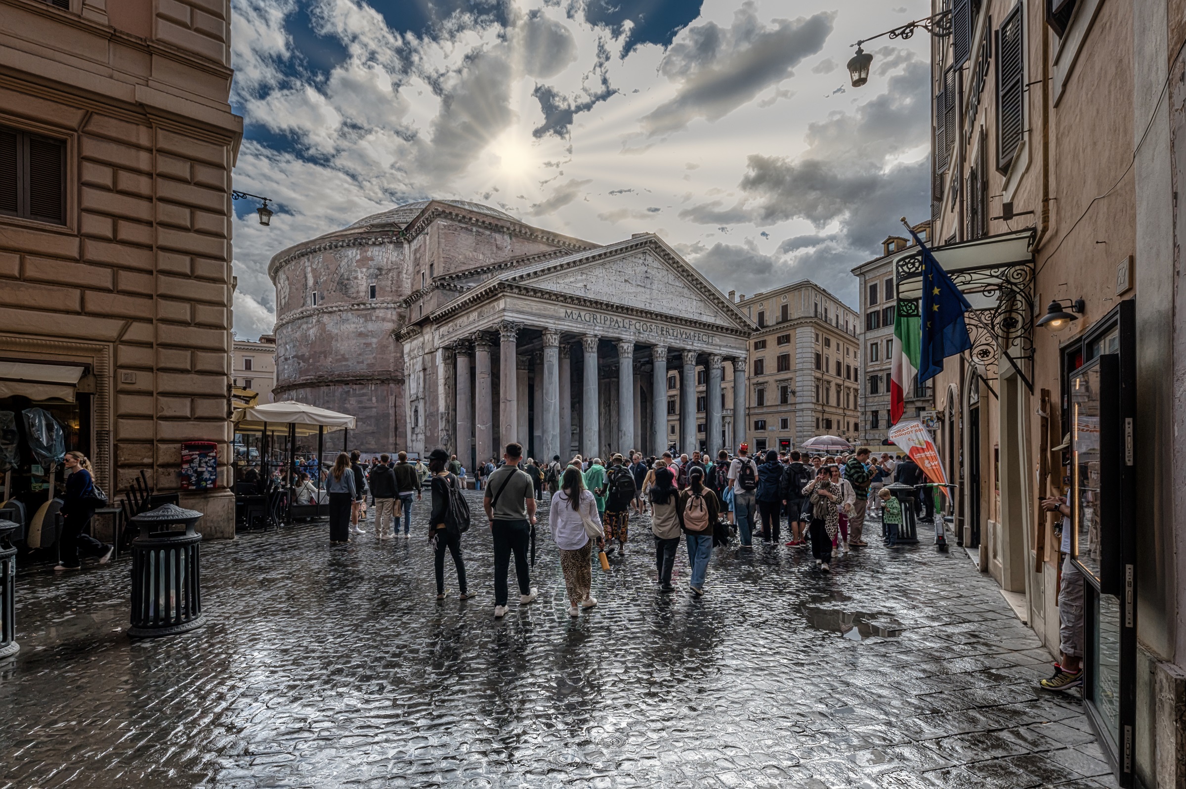 Oggi giornata piovosa...