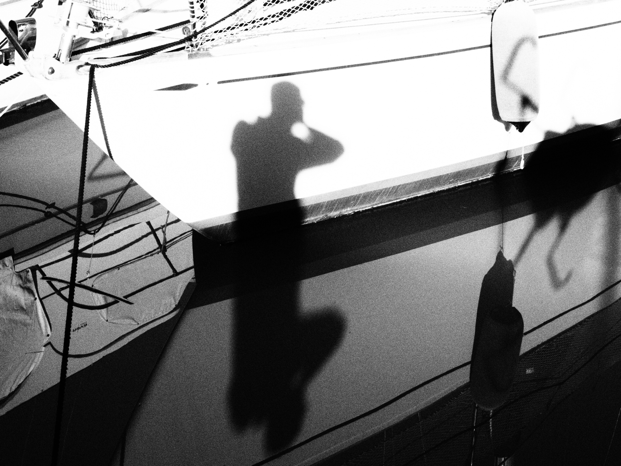 Boats Reflections and Photographer