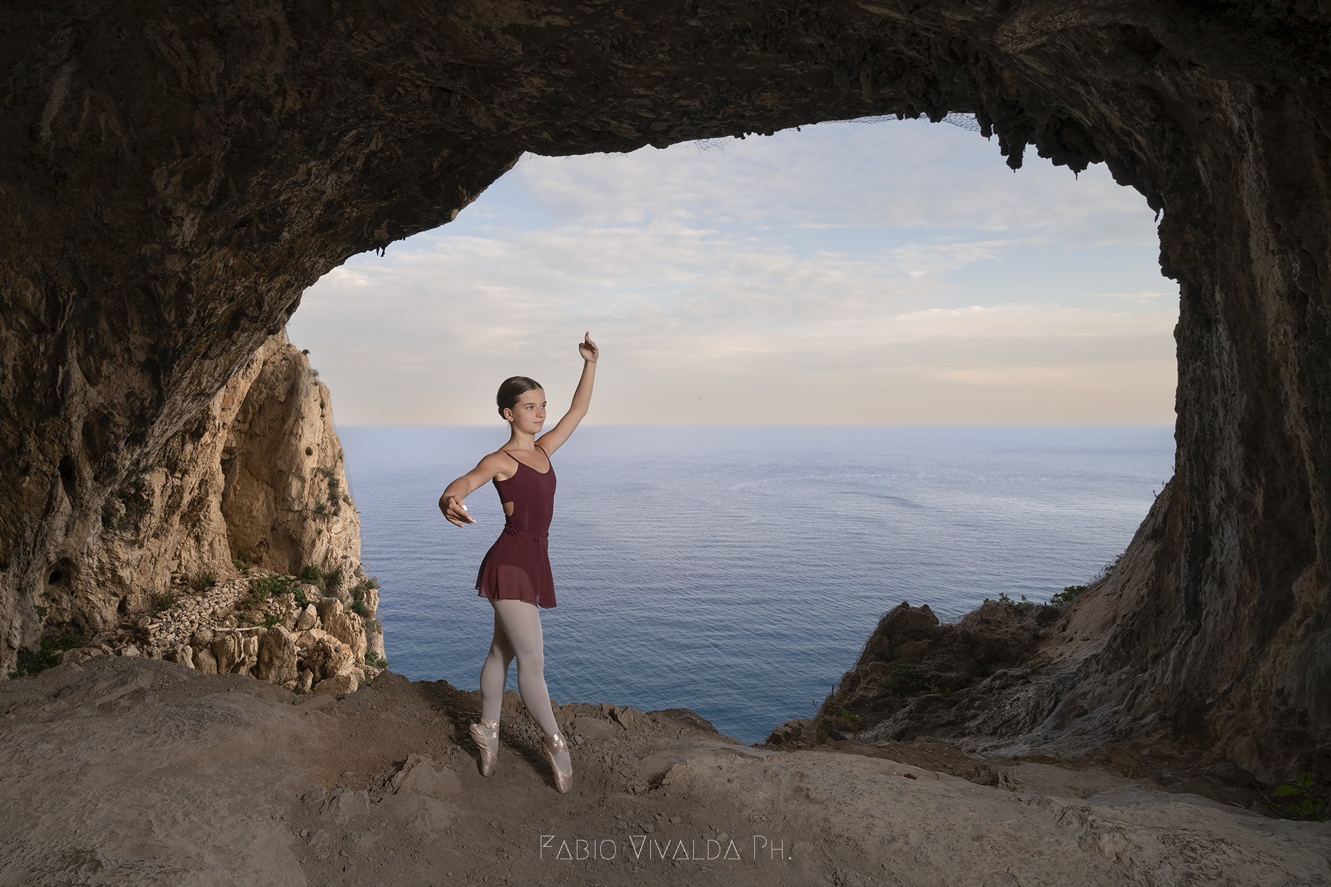 Lucrezia at the Antro dei Falsari