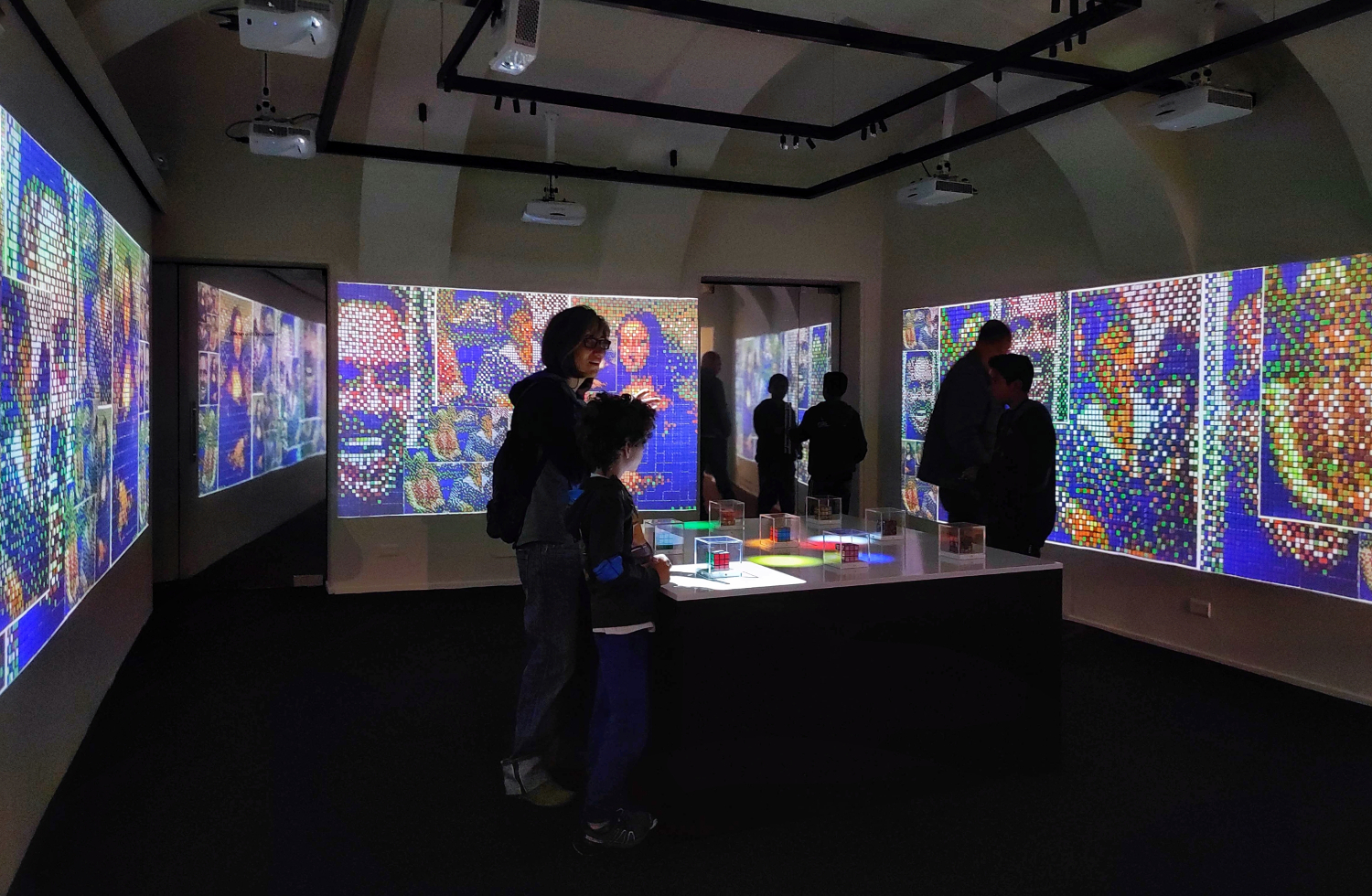 Exhibition of the "50 years of Rubik's Cube"