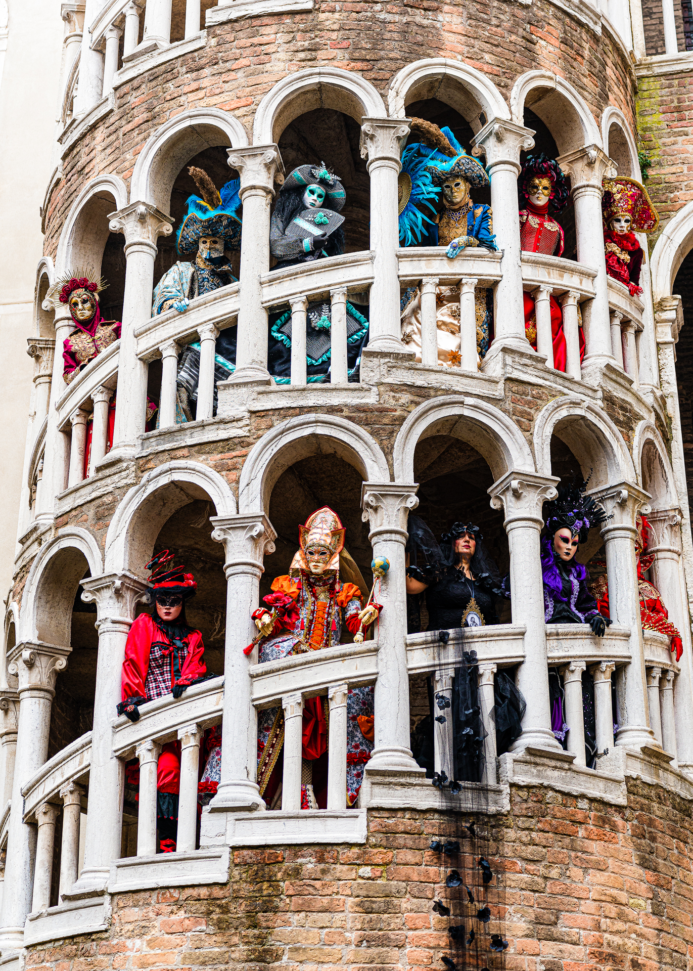 Carnevale sulla Scala Contarini del Bovolo