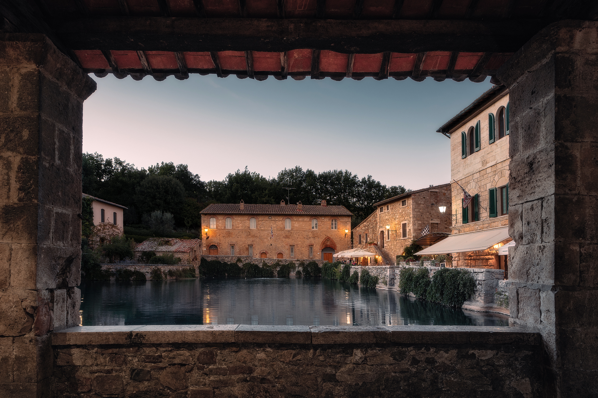 Cornice su BagnoVignoni